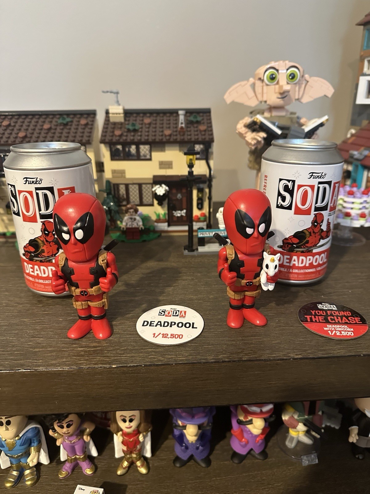 Deadpool Chase And Common Funko Soda Set Of 2 Limited