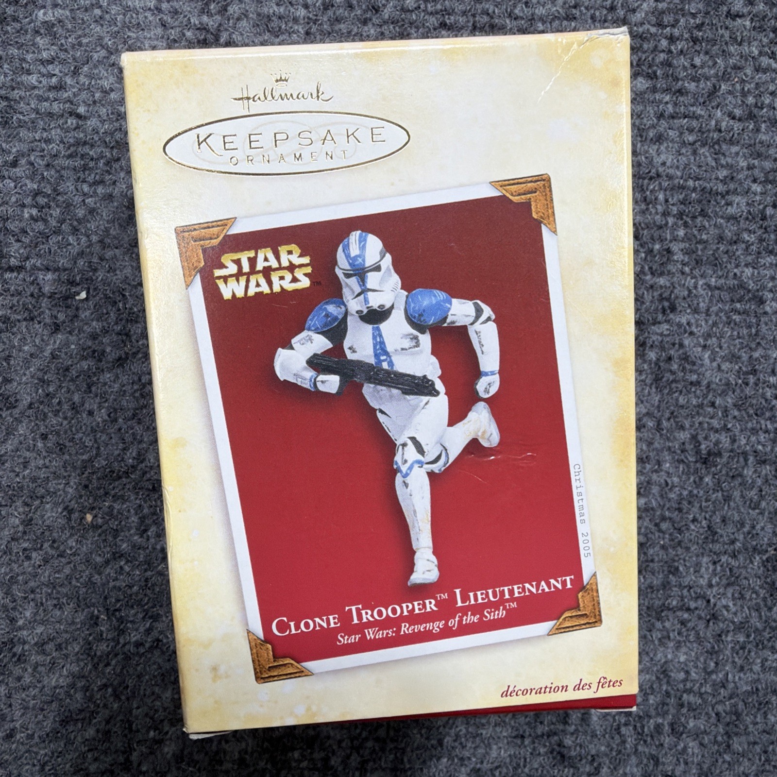 Vintage 2005 Star Wars Cole Trooper Christmas Ornament HALLMARK Handcrafted