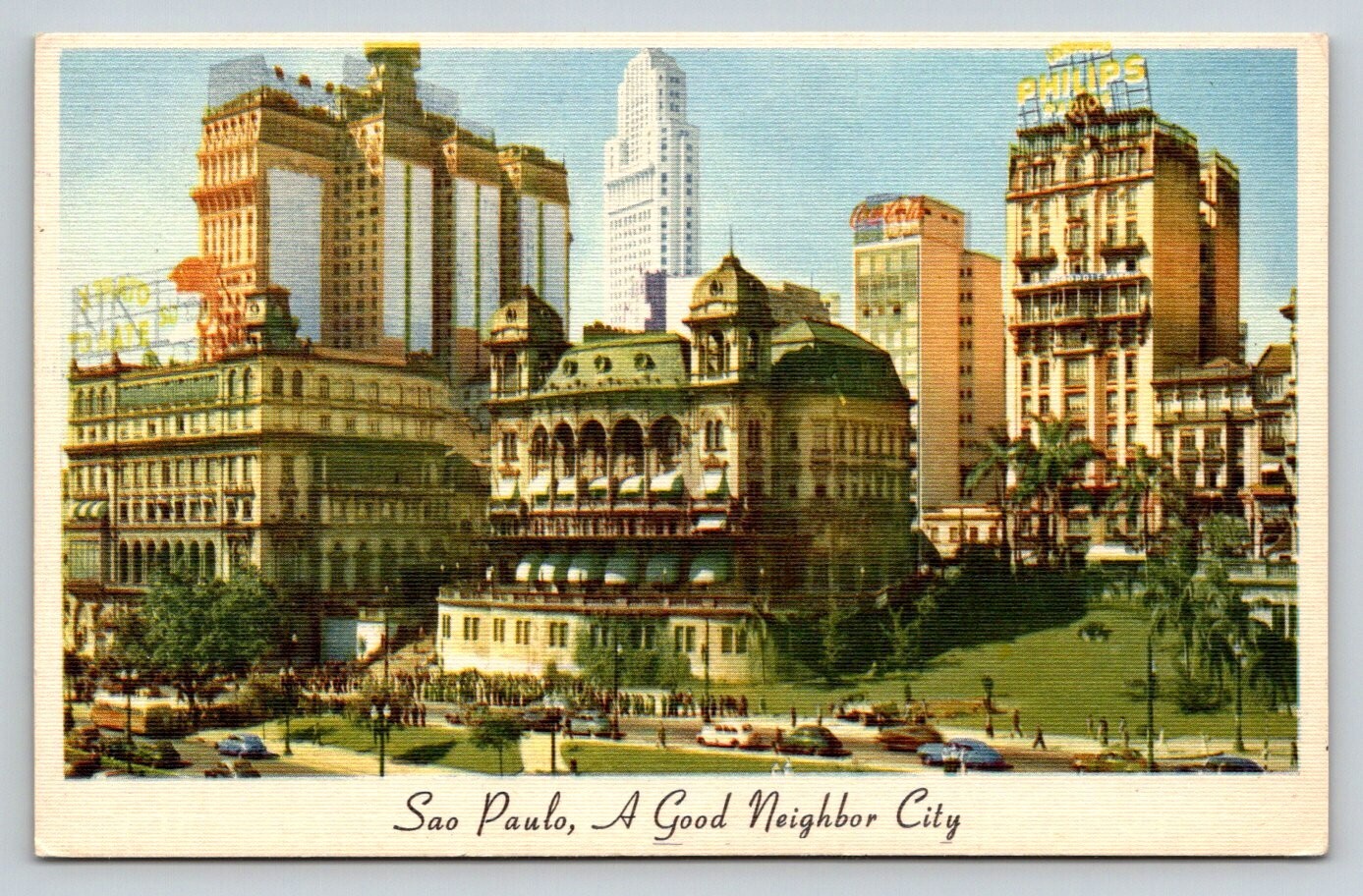 Sao Paulo Brazil Postcard Sao Paulo Brazil Postcard