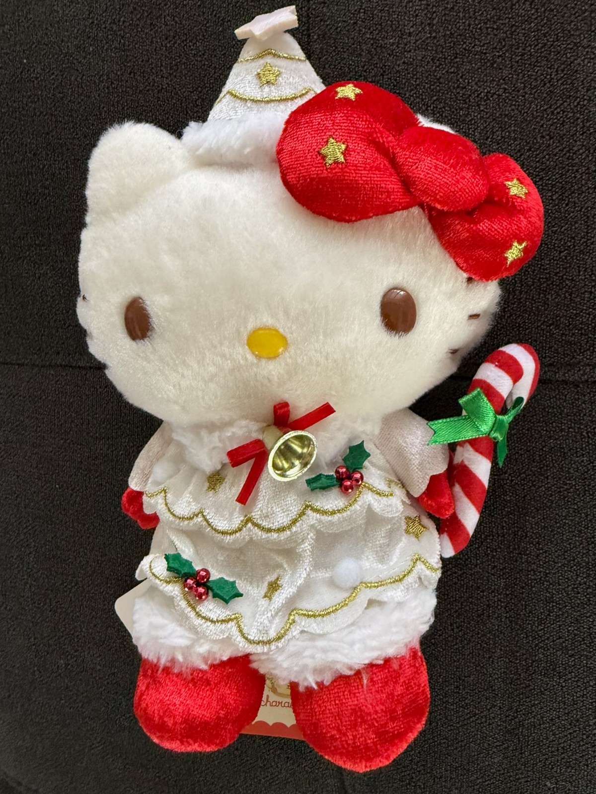 Sanrio Original Hello Kitty Holiday Christmas Tree Candy Cane Dress 8