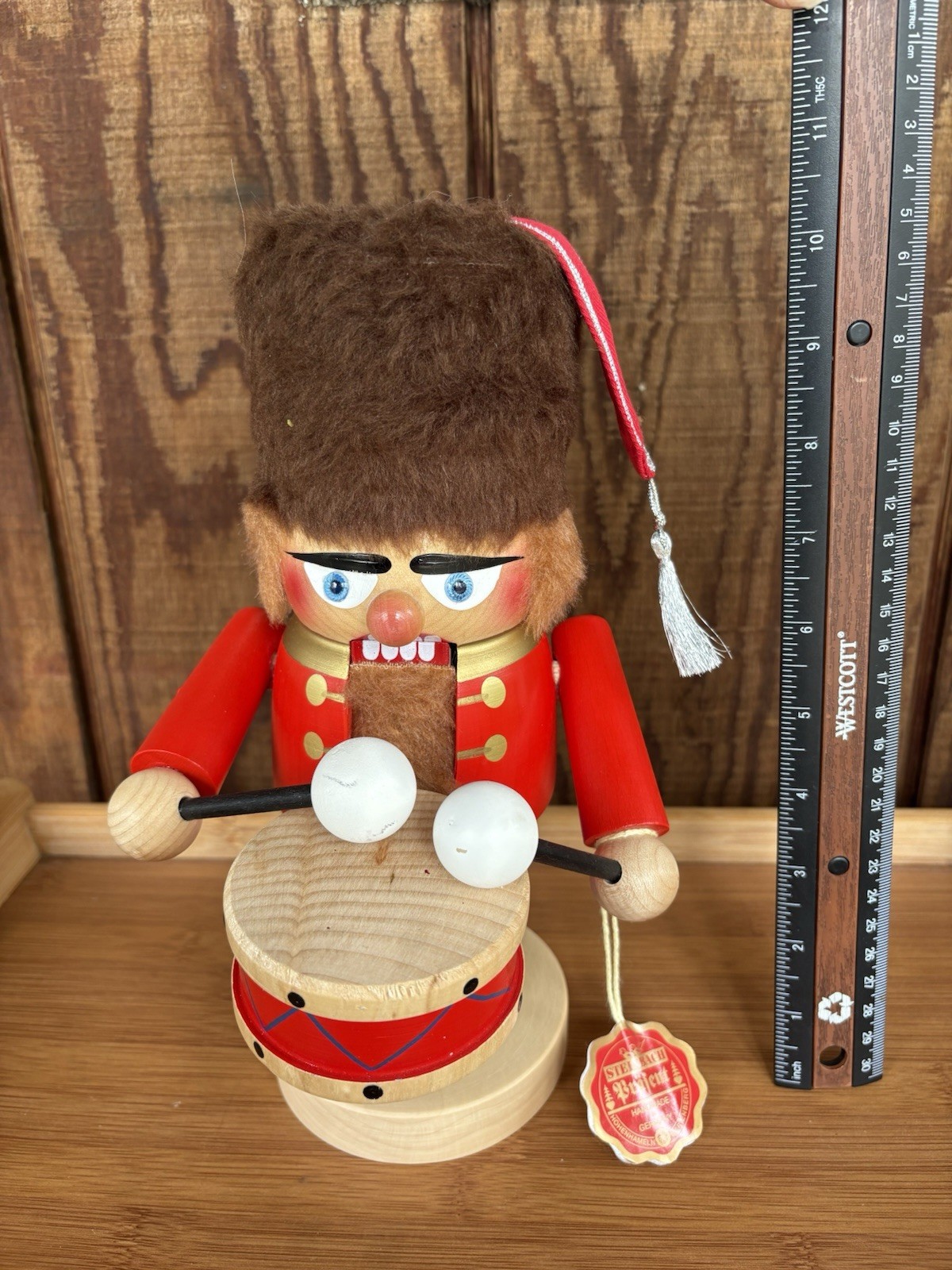 Steinbach Brafent Chubby Drummer Nut Cracker Handmade In Germany Nice overall Steinbach Brafent Chubby Drummer Nut Cracker Handmade In Germany Nice overall
