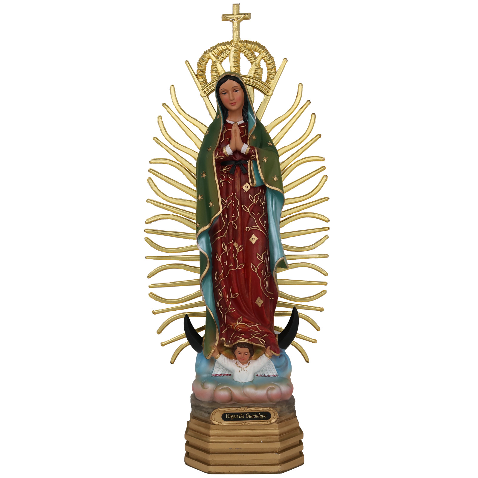 Virgen De Guadalupe Con Resplandor 20\