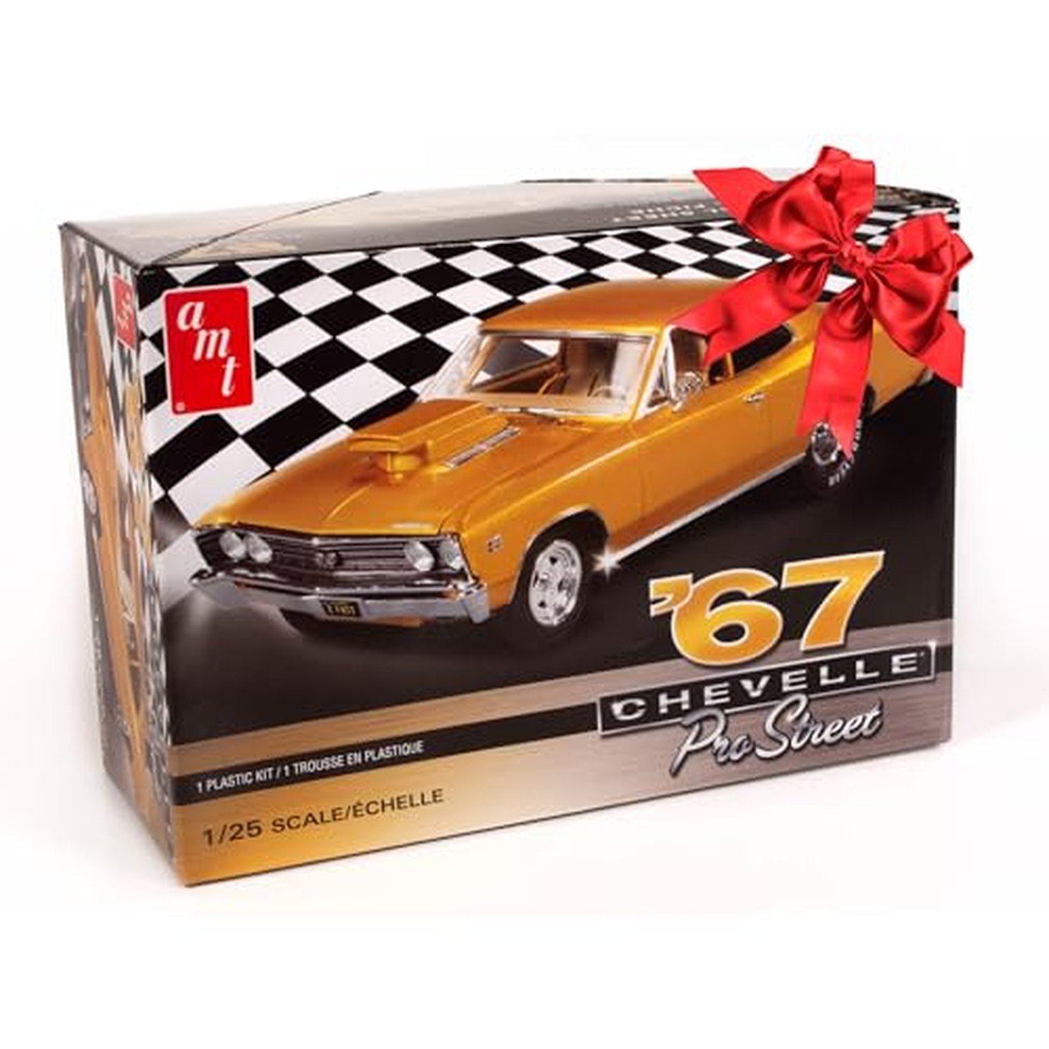 AMT 1967 Chevy Chevelle Pro Street 1:25 Scale Model Kit AMT 1967 Chevy Chevelle Pro Street 1:25 Scale Model Kit