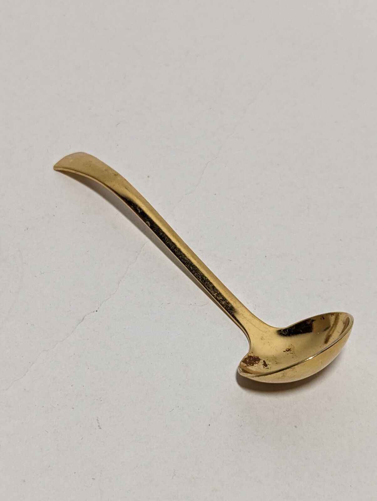 Vintage AVON Miniature Golf Tone Small Spoon Ladle