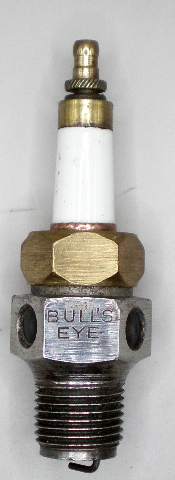 Rare Vintage Collectible BLICKENSDERFER BULL'S EYE Visible Spark Plug 3/4 Rare Vintage Collectible BLICKENSDERFER BULL'S EYE Visible Spark Plug 3/4