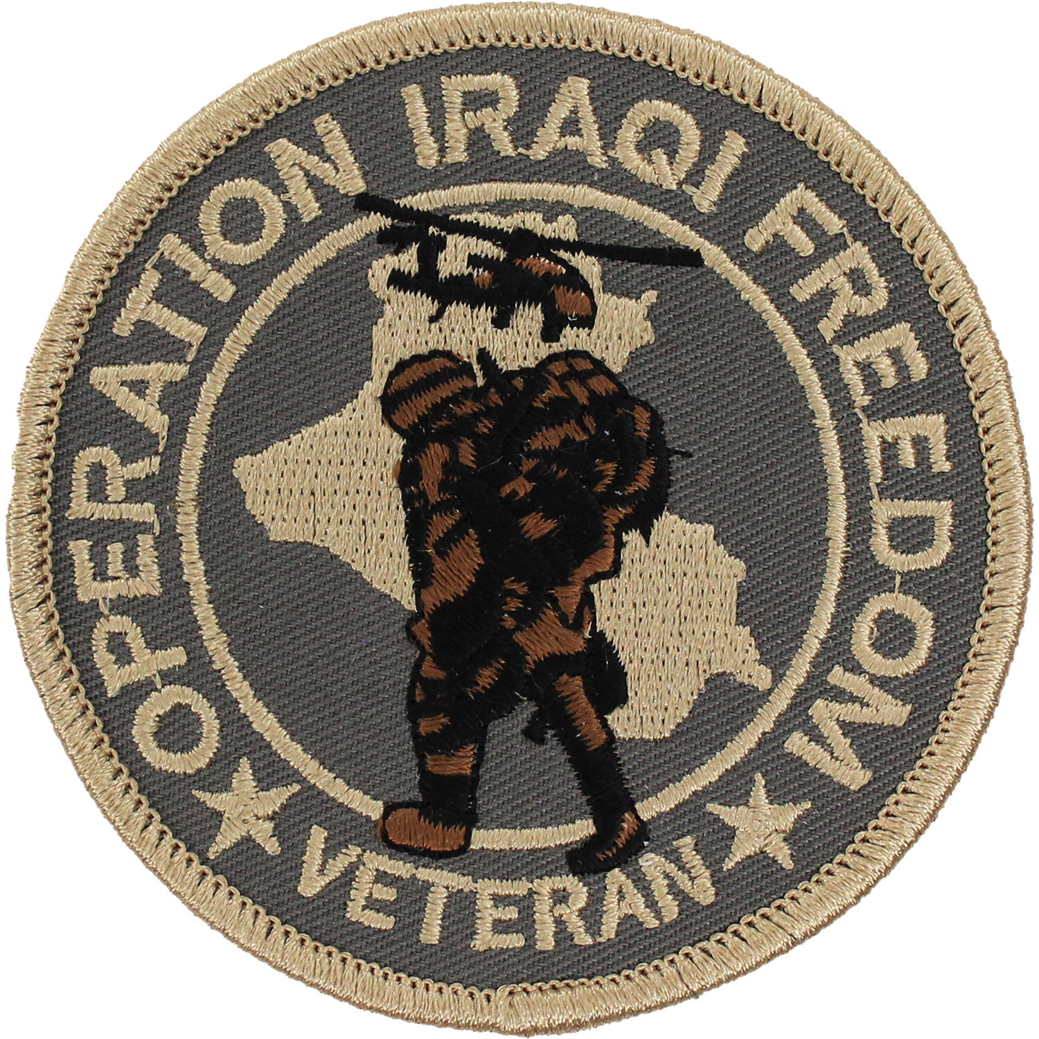 Operation Iraqi Freedom Veteran Desert Patch ( 3 Operation Iraqi Freedom Veteran Desert Patch ( 3
