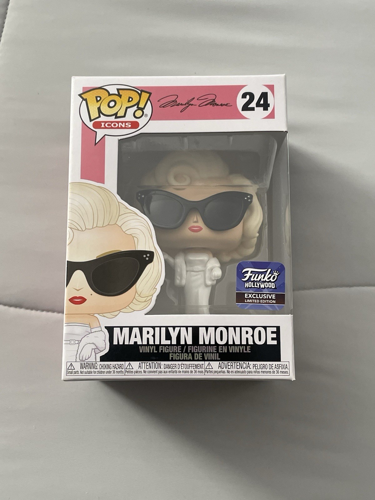 Funko Pop Marilyn Monroe Funko Hollywood Exclusive #24 Collectible Figure Funko Pop Marilyn Monroe Funko Hollywood Exclusive #24 Collectible Figure