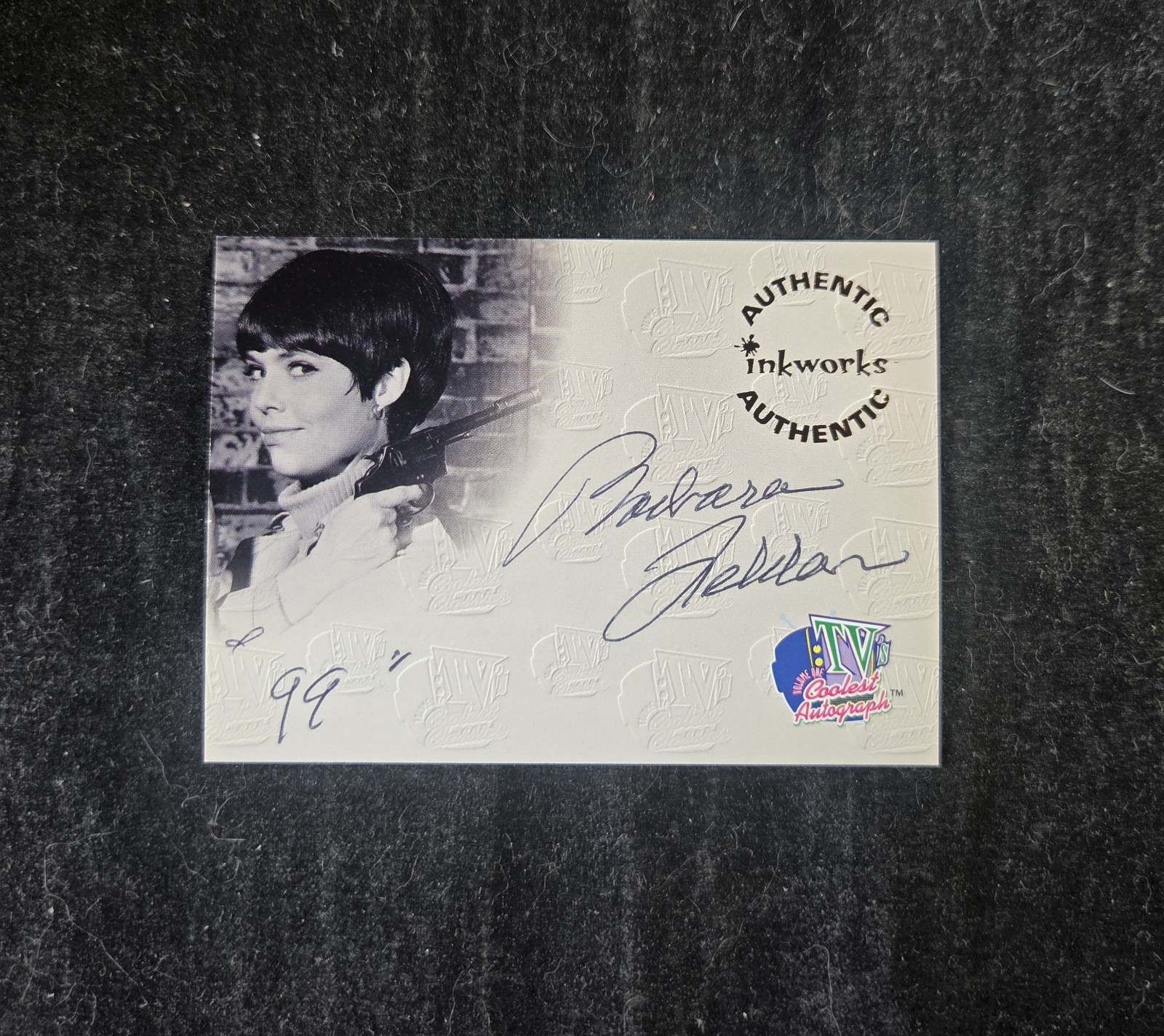 Barbara Feldon - Agent 99 1998 Inkworks TV\'s Coolest Classics Autograph Card A1