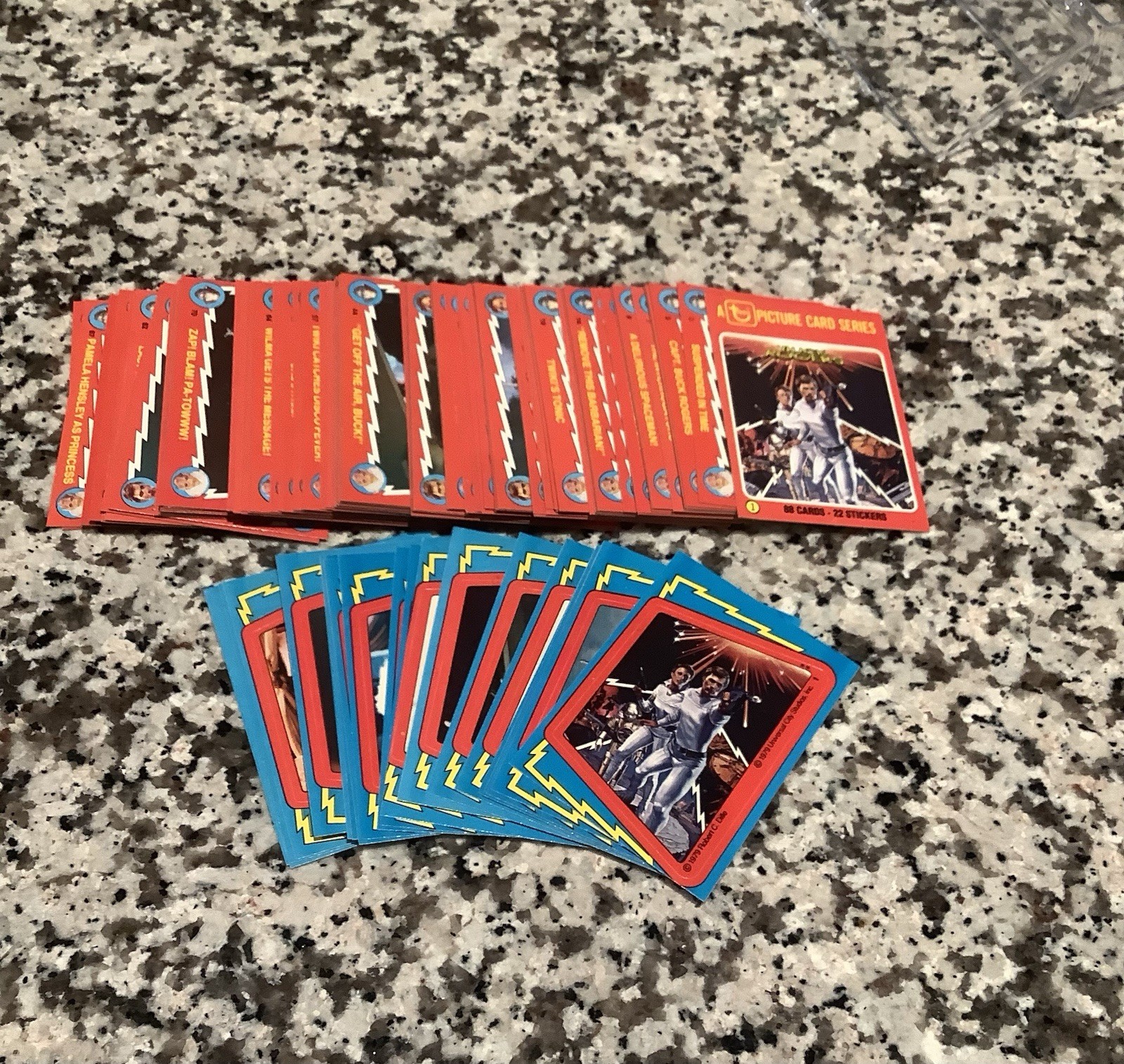1979 Topps Buck Rogers Near Mint NRMT Set (88 Cards + 22 Stickers) 1979 Topps Buck Rogers Near Mint NRMT Set (88 Cards + 22 Stickers)