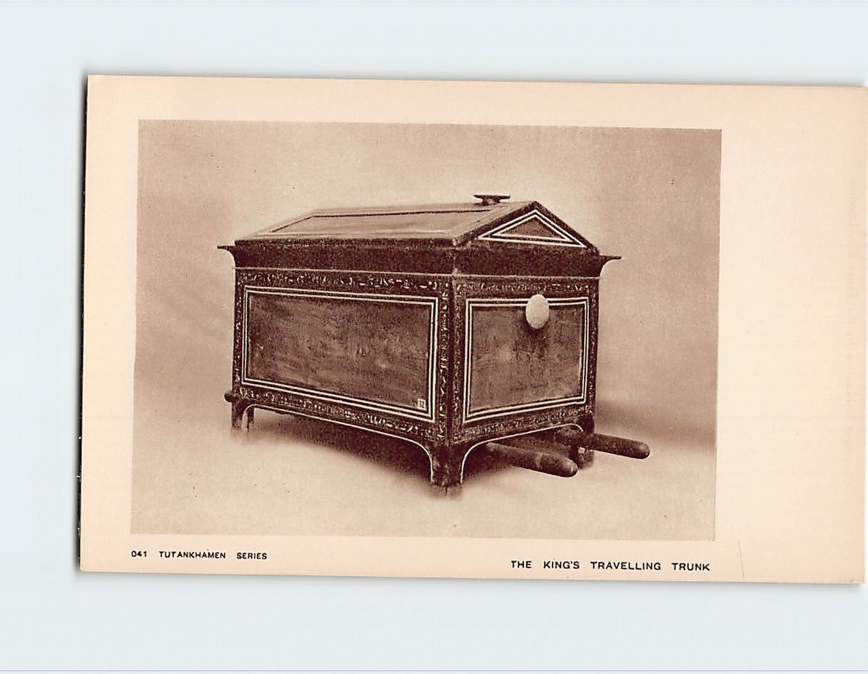 Postcard The King\'s Travelling Trunk