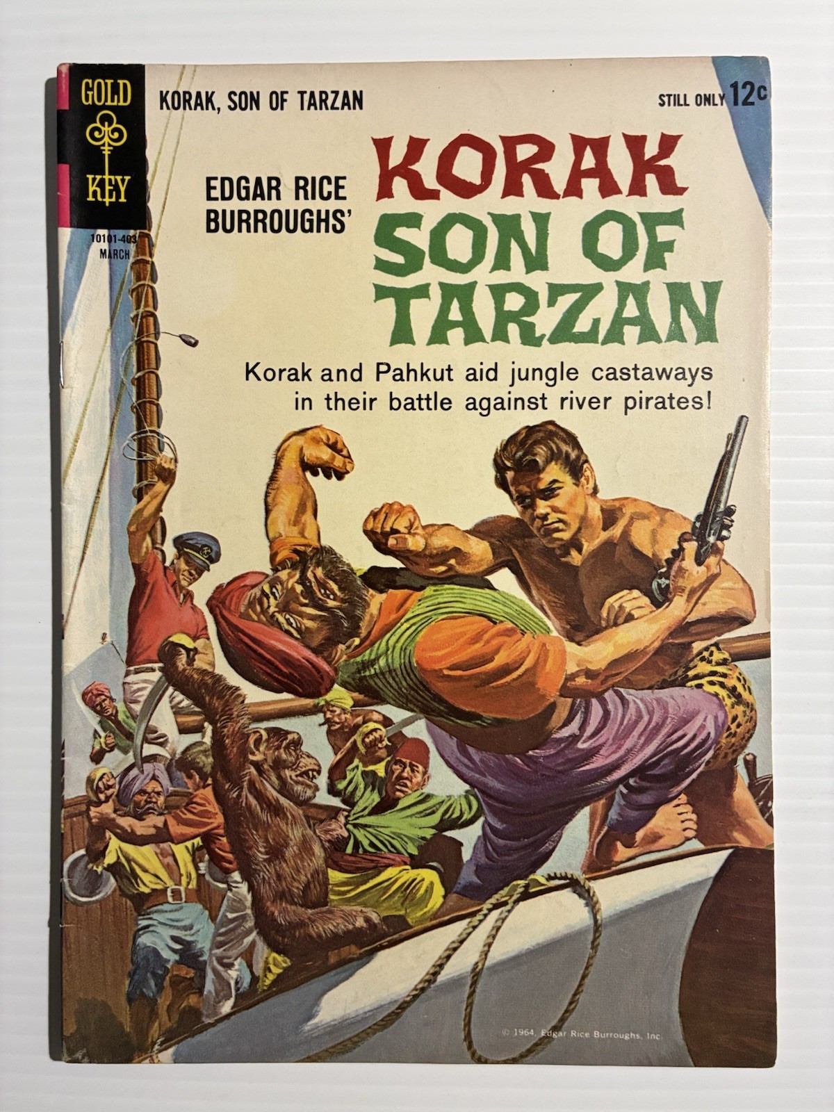Edgar Rice Burroughs Korak, Son of Tarzan #2 (Western March 1964) Edgar Rice Burroughs Korak, Son of Tarzan #2 (Western March 1964)