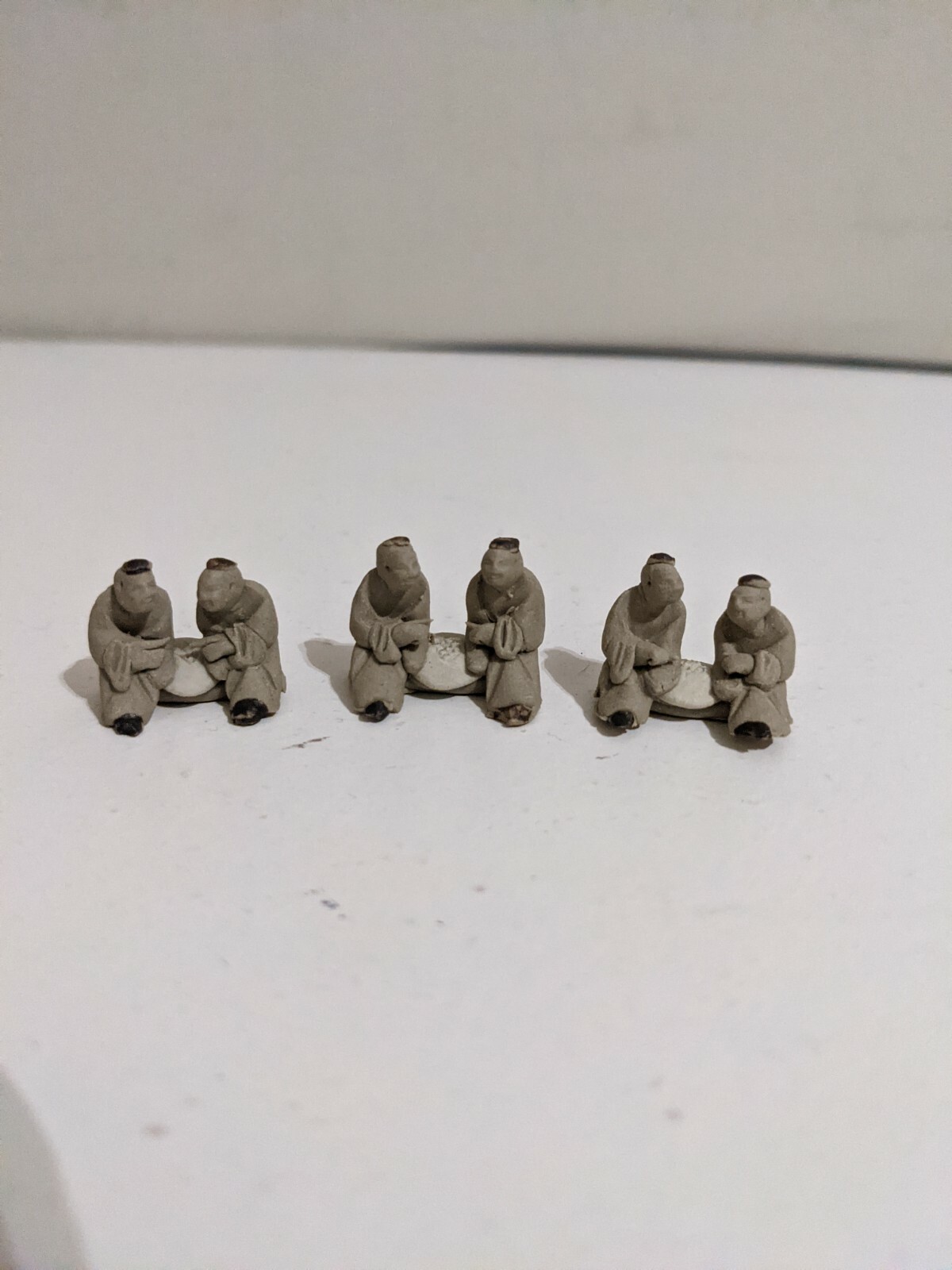  6 mini Mudmans, Miniature,  mudman figurine