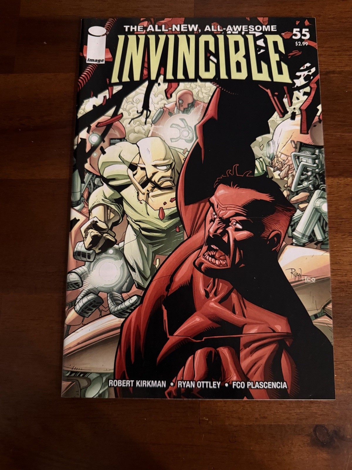 Invincible #55 Single Issue Comic Book by Kirkman & Ottley Invincible #55 Single Issue Comic Book by Kirkman & Ottley