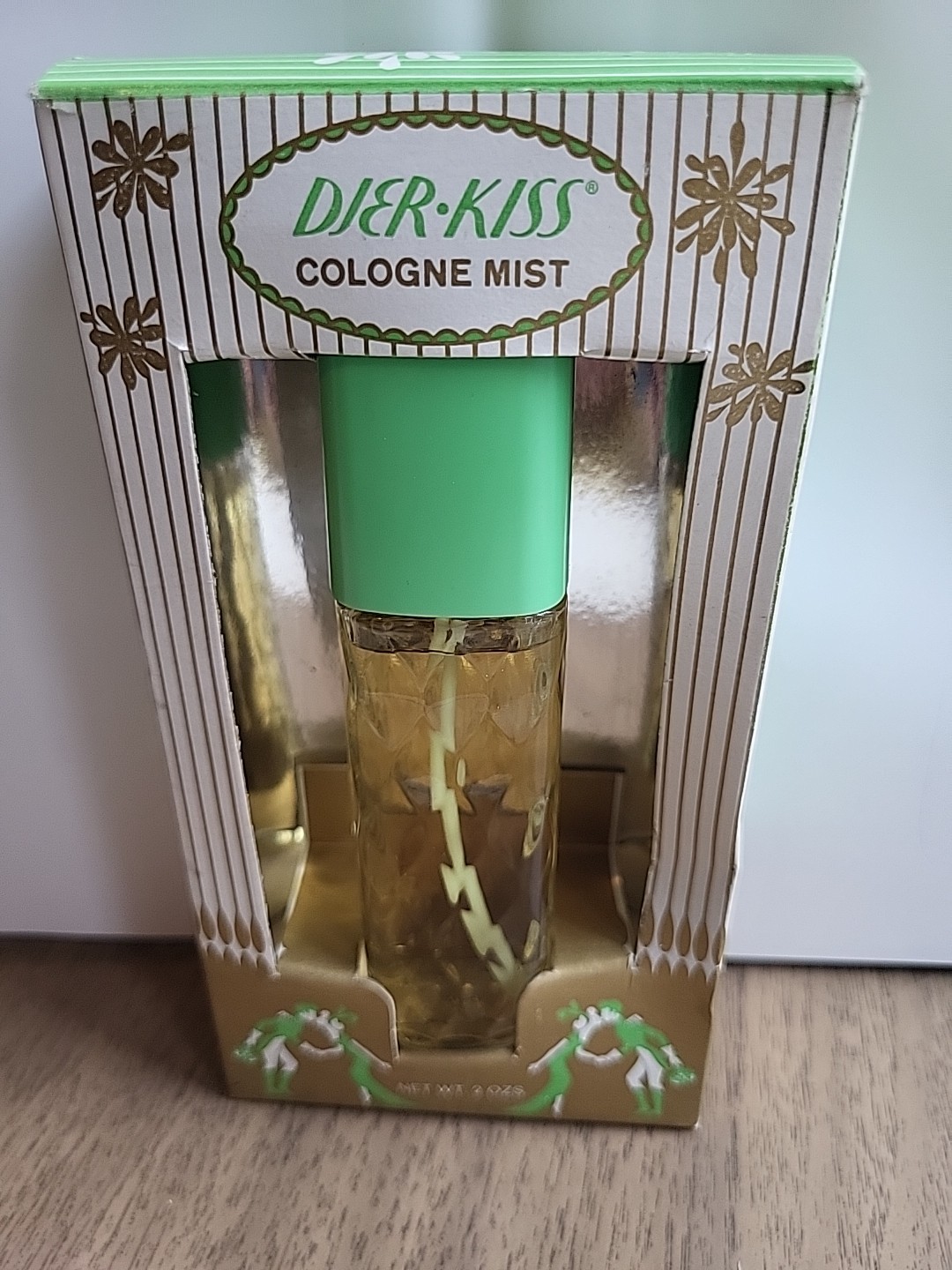 DJER KISS Kerkoff Vintage Cologne Mist in Org Box 2 oz spray DJER KISS Kerkoff Vintage Cologne Mist in Org Box 2 oz spray