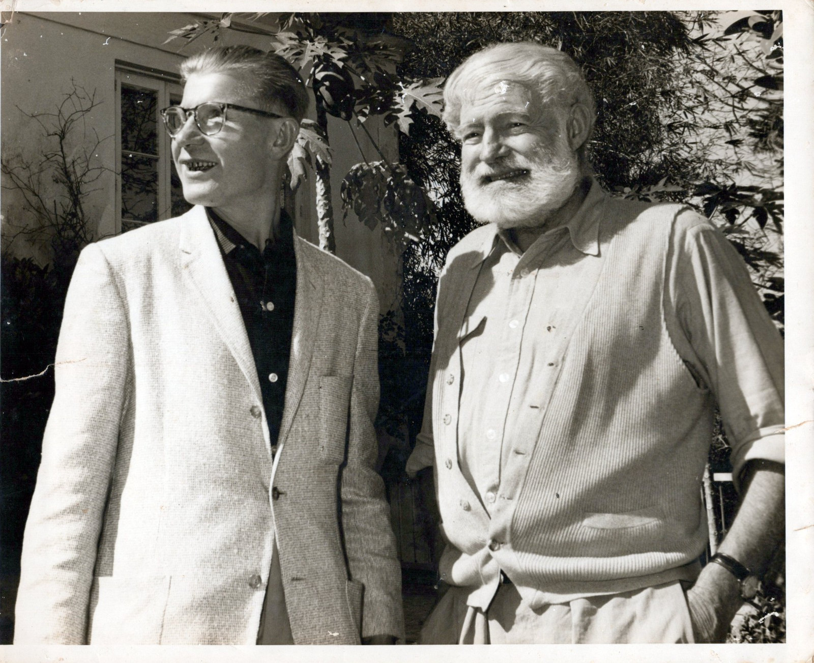 US Nobel Literature ERNEST HEMINGWAY CANDID HAVANA 1950s ORIG PHOTO MA84