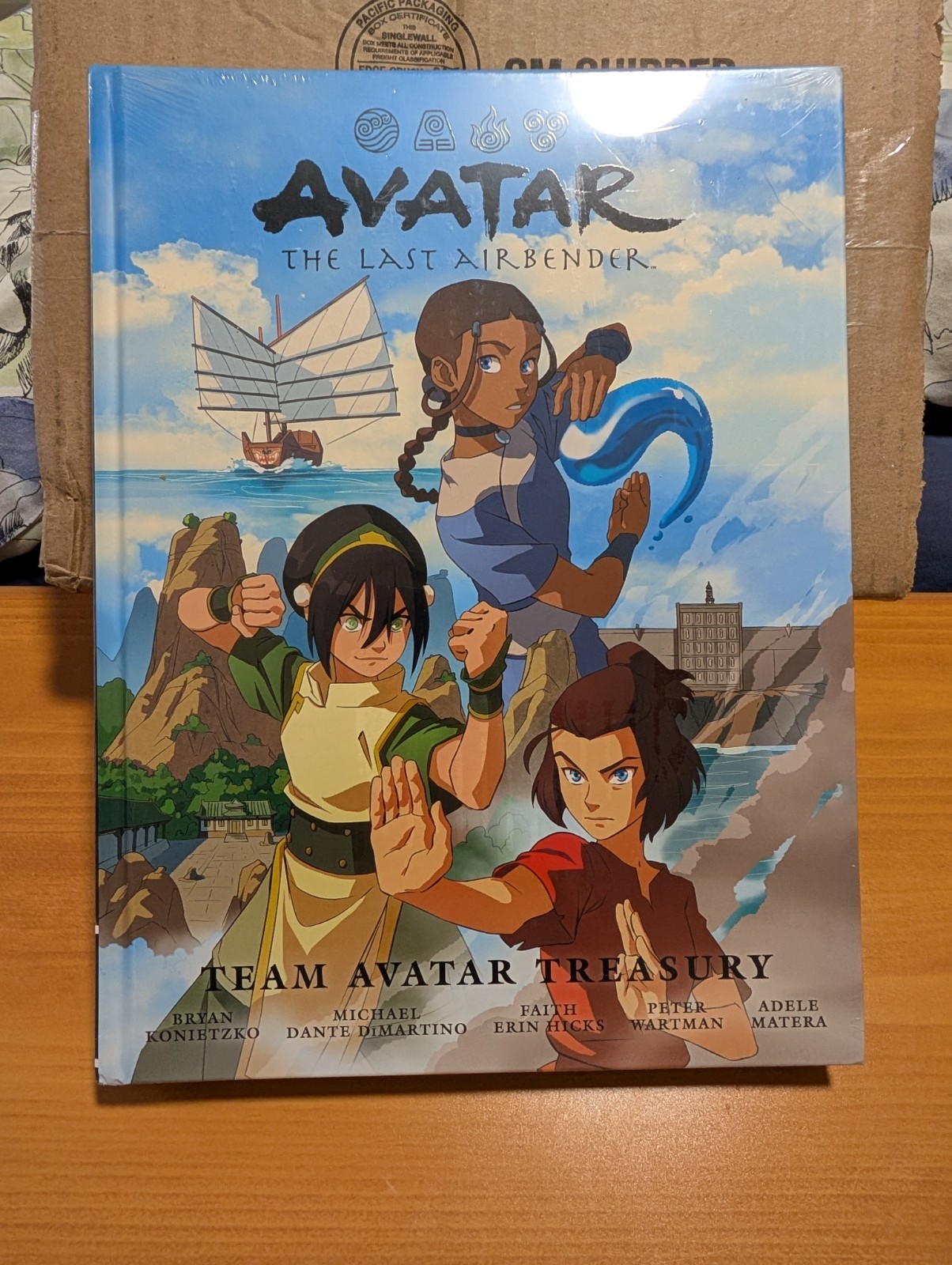 Avatar: the Last Airbender-Team Avatar Treasury Library Edition