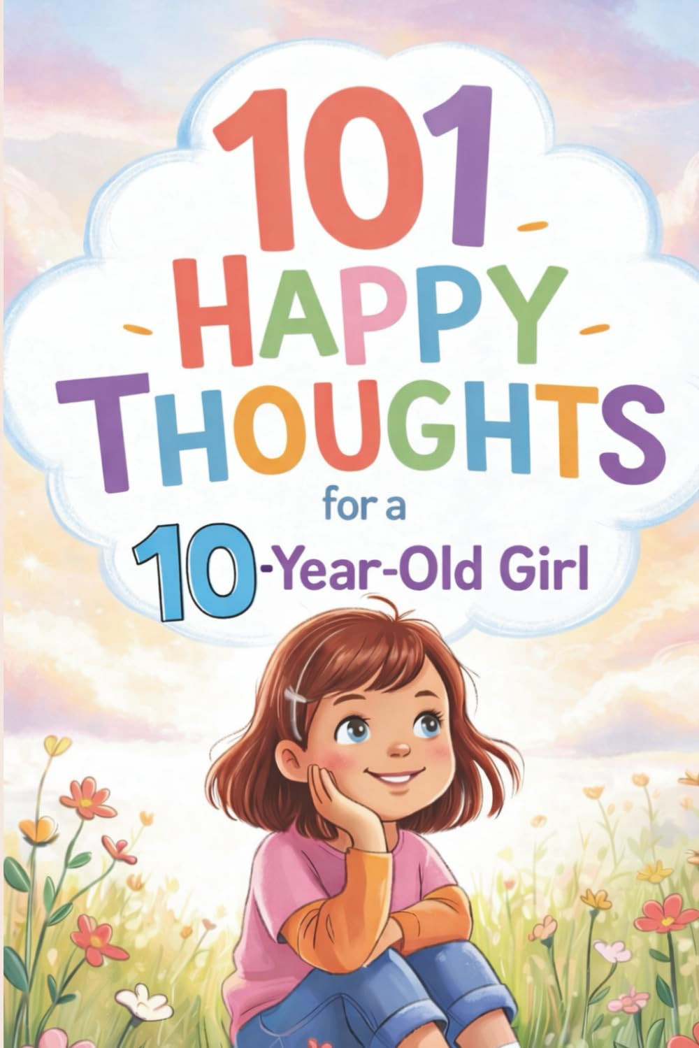 101 Happy Thoughts for a 10-Year-Old Girl: A Special Gift for a 10th Birthday —