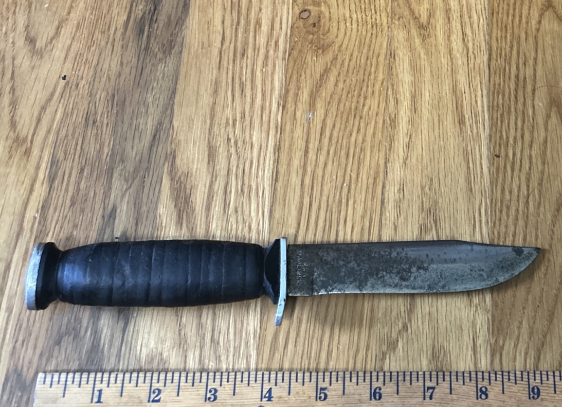Vintage 1950’s Craftsman USA Camper Fixed Blade Hunting Knife Vintage 1950’s Craftsman USA Camper Fixed Blade Hunting Knife