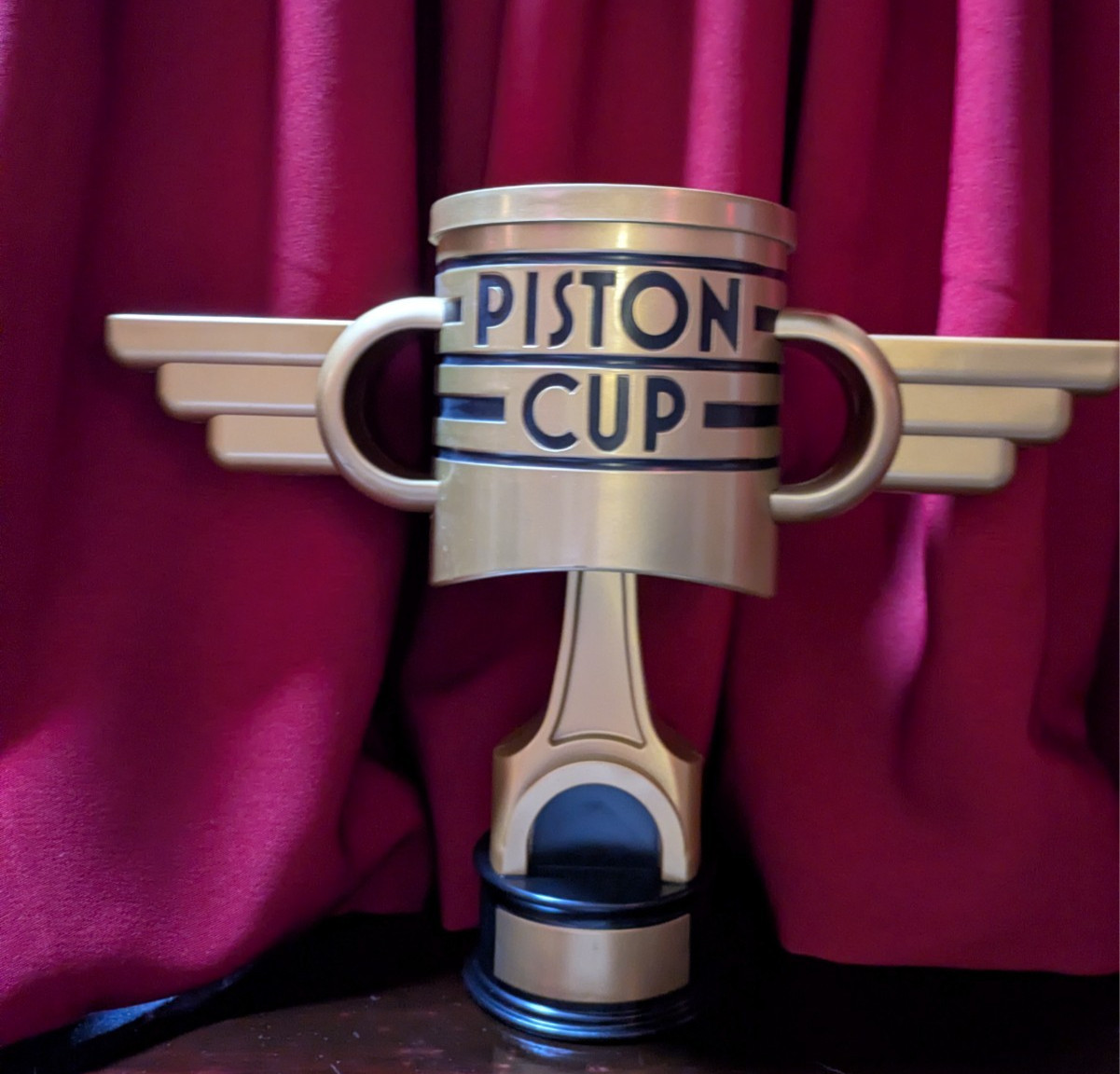 NEW in hand: Cars Piston Cup tumbler drink cup with straw NEW in hand: Cars Piston Cup tumbler drink cup with straw