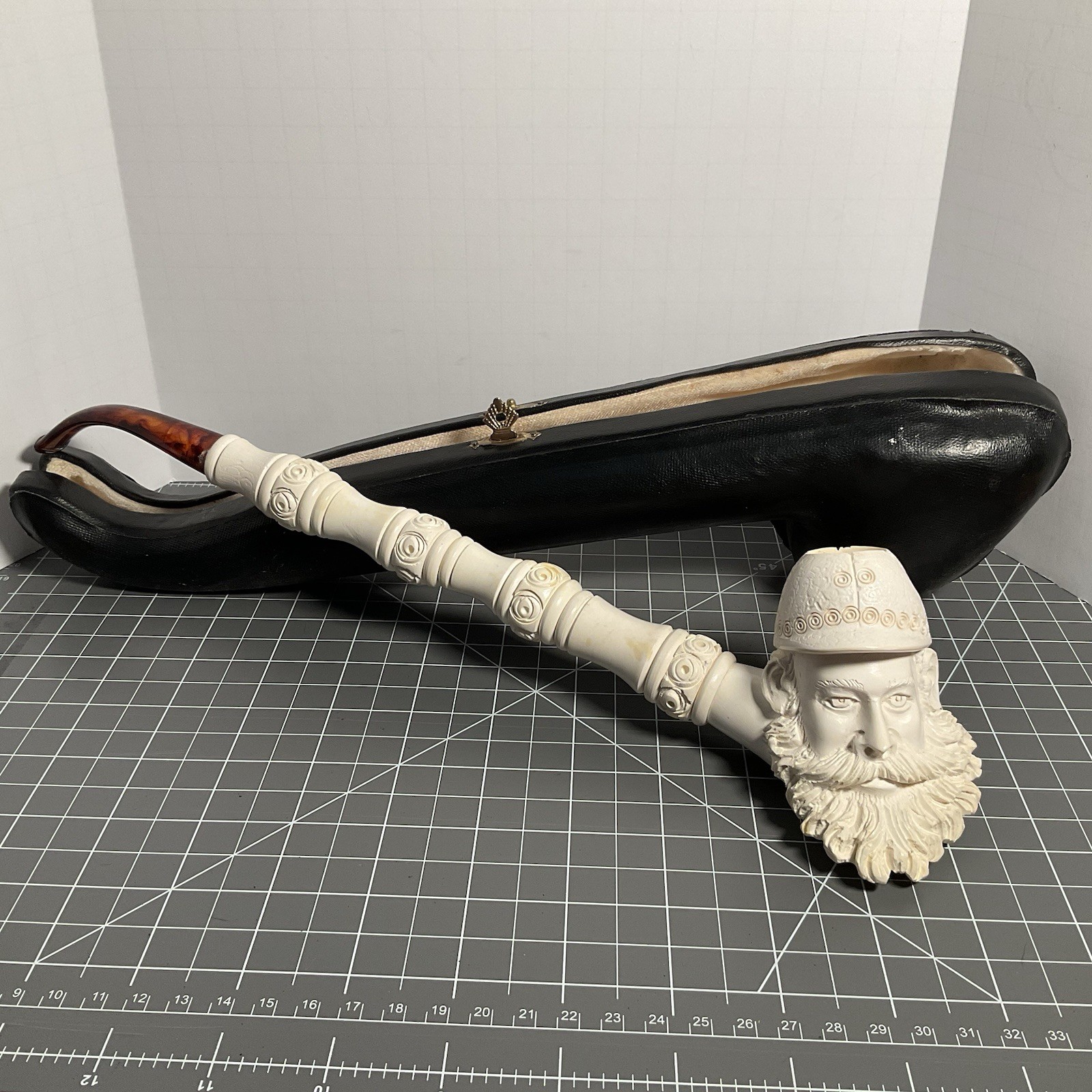 Vintage Turkish Block Meerschaum 13\