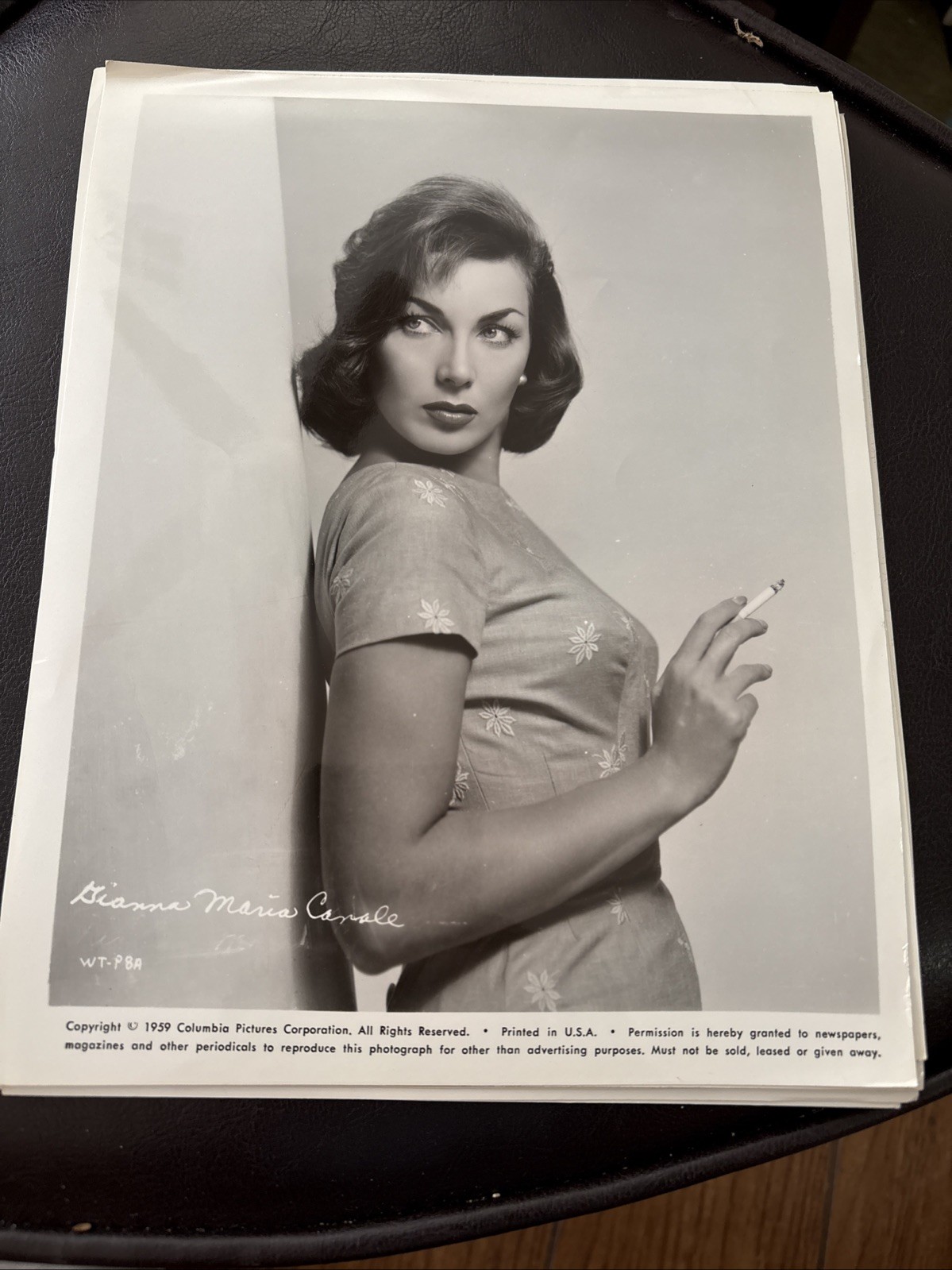 Gianna Maria Canale 8 x 10 Vintage Original Hollywood PHOTO 1950s #11