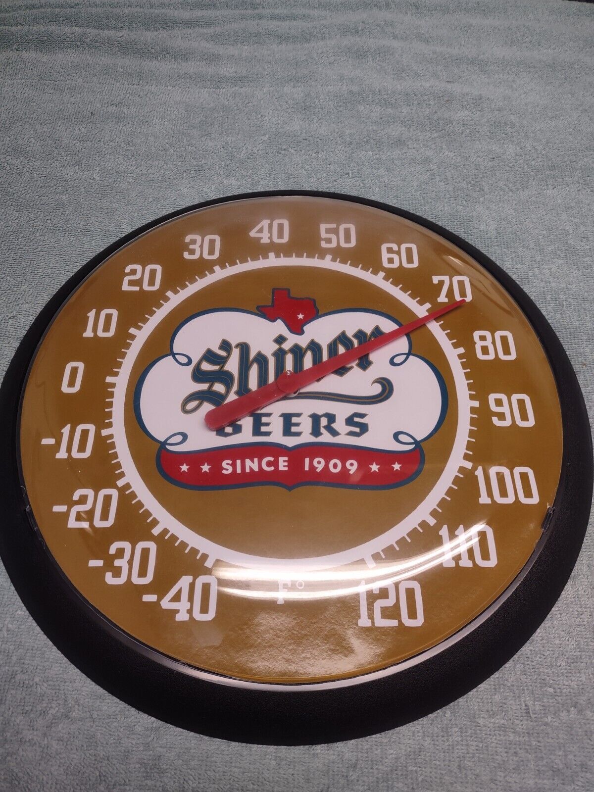 Shiner Beer Wall Thermometer 13 Inch. 