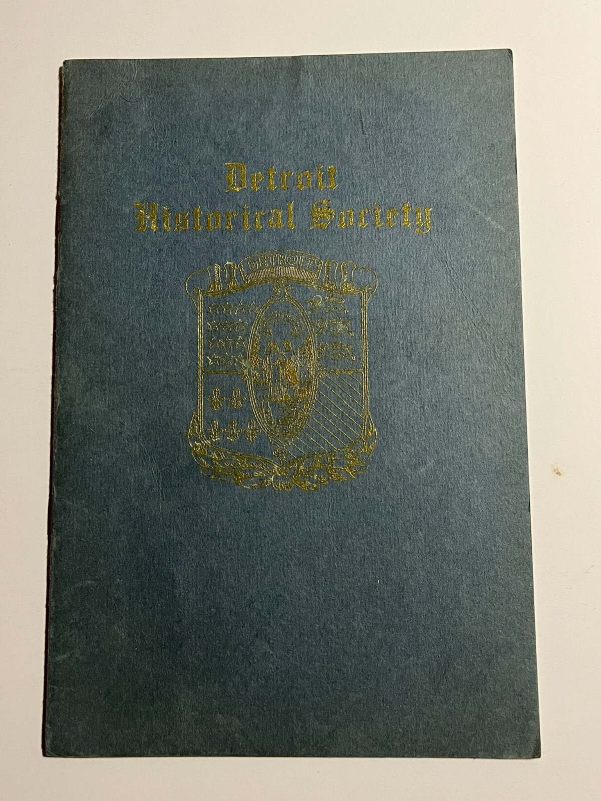 RARE 1920s Detroit Historical Society Museum Booklet Wolverine Engraving Graham