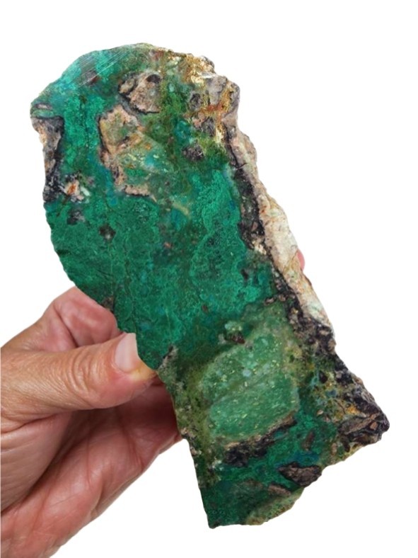 Malachite Chrysocolla Faced Rough Mexico 1lb. Malachite Chrysocolla Faced Rough Mexico 1lb.