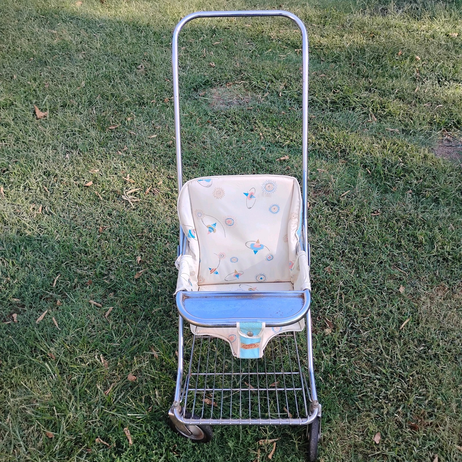 Rare Vintage Genuine Taylor Tot Baby Stroller - Can\'t Find This Print Anywhere