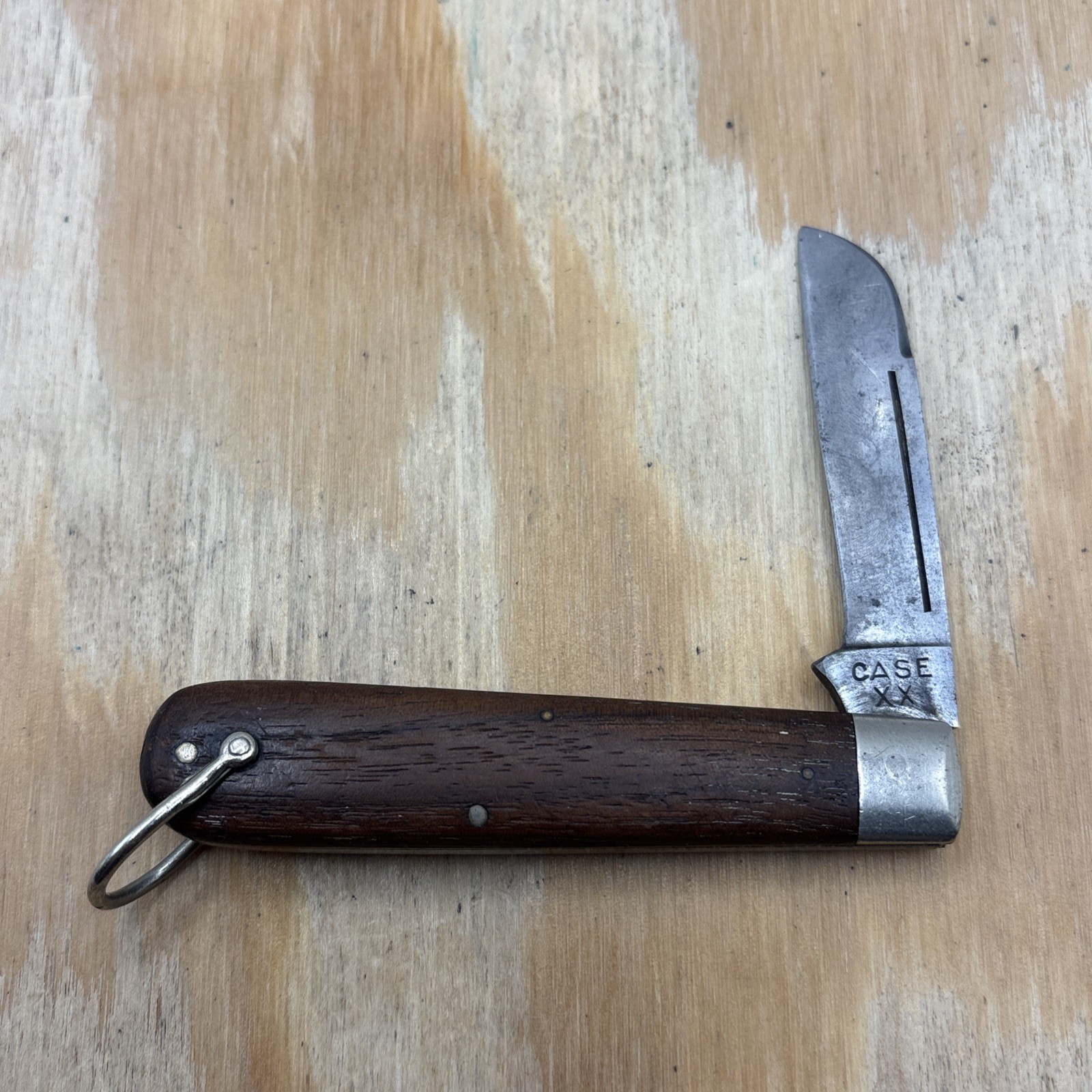 Vintage Case XX 1940-1964 110318 SH Sheepsfoot Long Pull Jack Knife With Bail