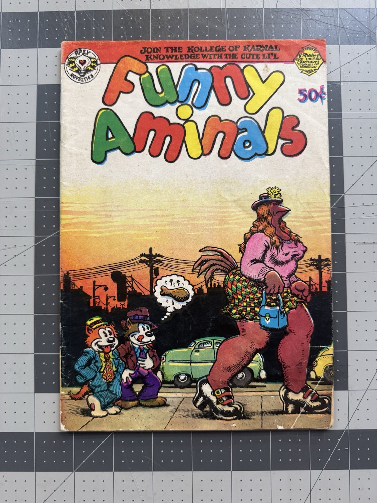 Funny Animals #1 1972 Apex Novelties 1st print 1st Maus Art Spiegelman R. Crumb Funny Animals #1 1972 Apex Novelties 1st print 1st Maus Art Spiegelman R. Crumb