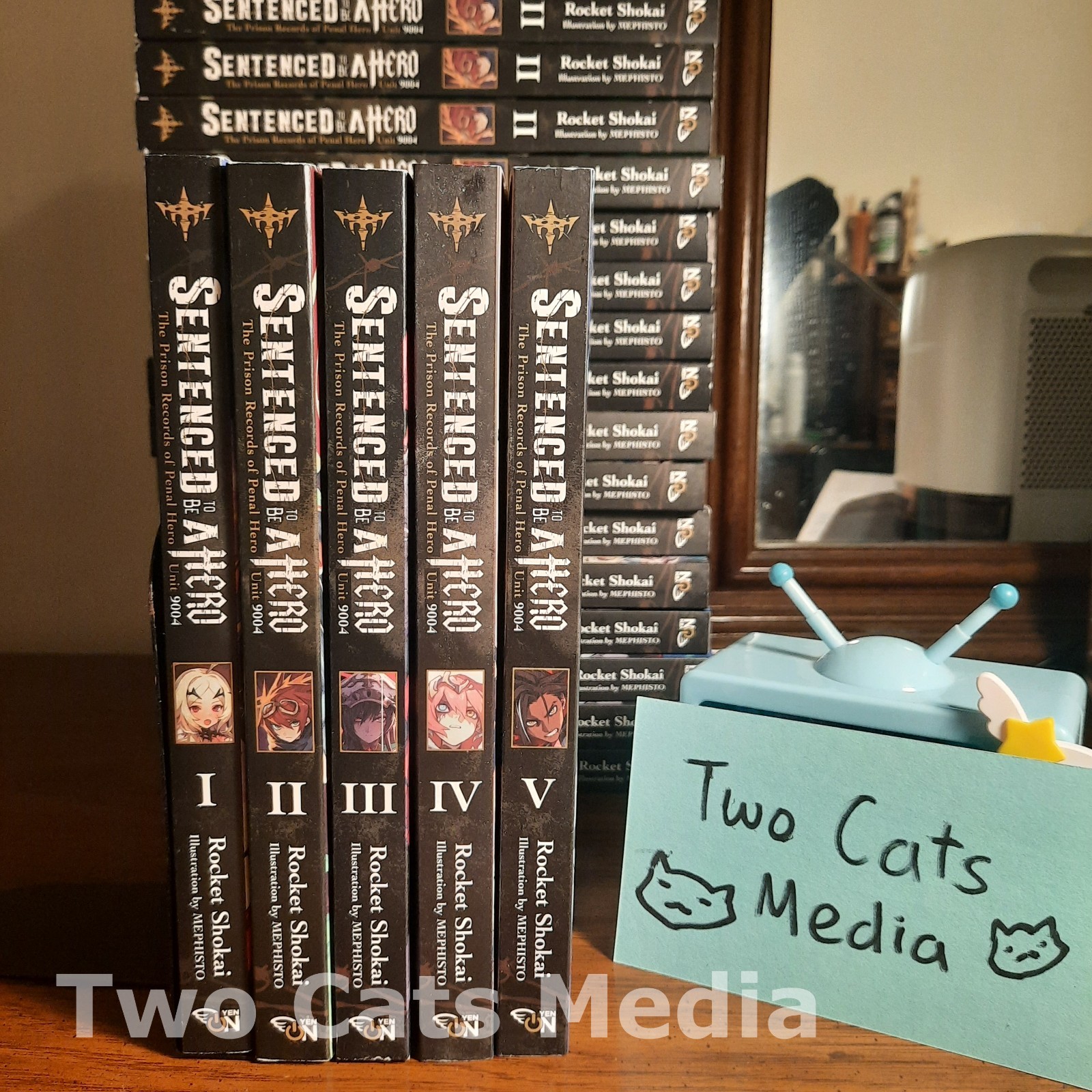📖 Sentenced to be a Hero: The Prison Records of Penal Vol. 1-5 ENG Light Novel