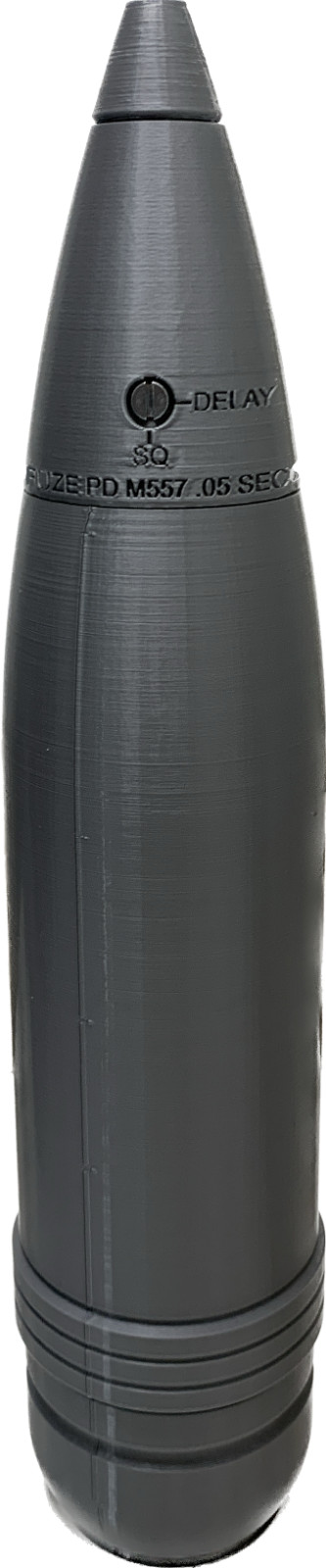 1:1 75mm Sky Sweeper Shell - Life Size- Replica- ALL PLASTIC 1:1 75mm Sky Sweeper Shell - Life Size- Replica- ALL PLASTIC