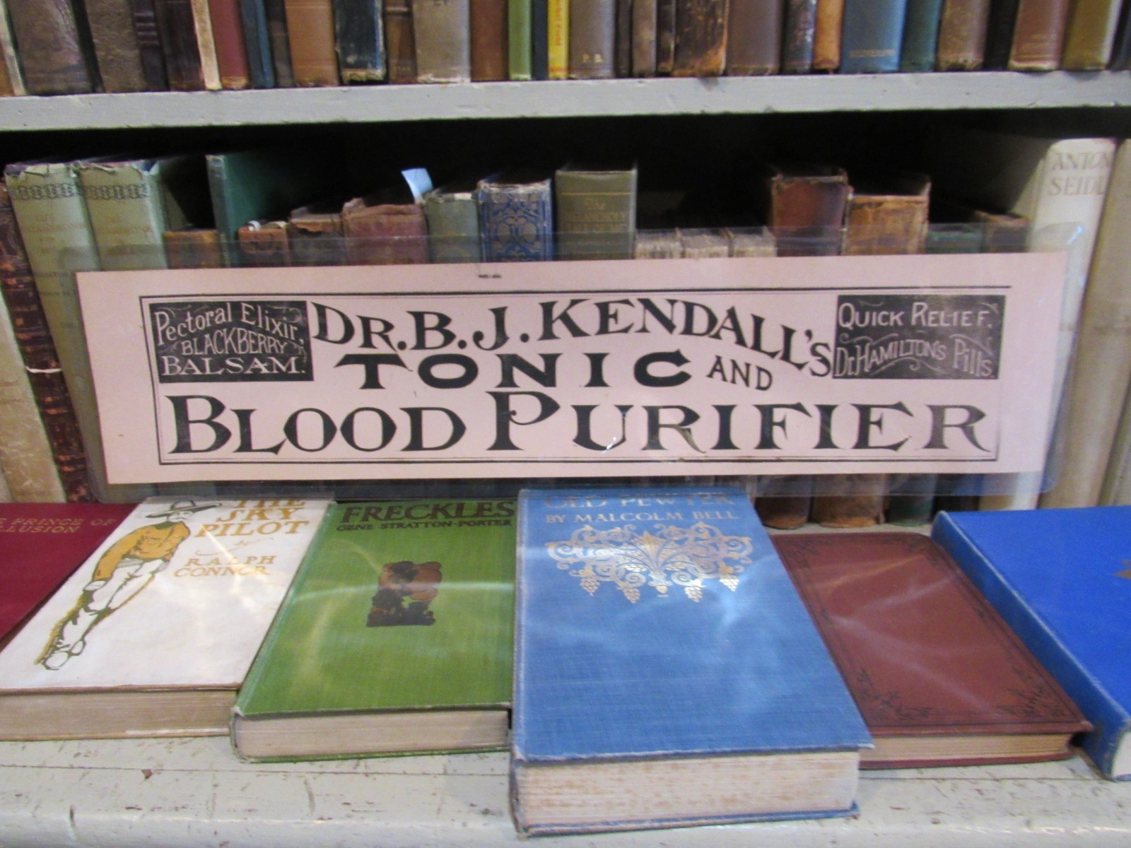 c.1890's Medical Broadside Dr. B.J. Kendall's Tonic and Blood Purifier