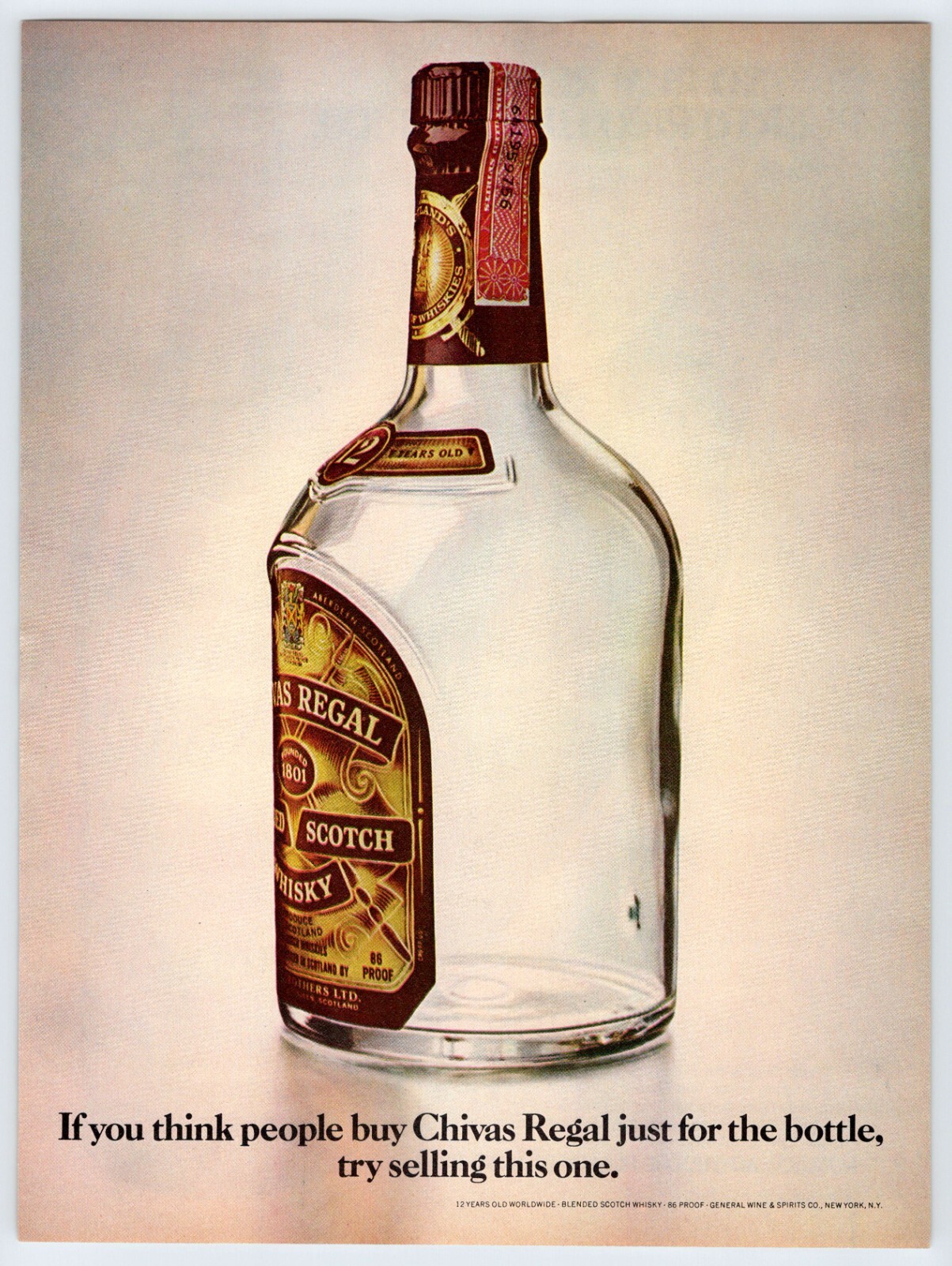 1979 CHIVAS REGAL SCOTCH WHISKY Vintage 8\