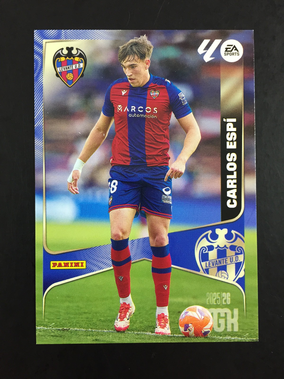 Carlos Espi Rookie RC Panini La Liga 2025 2026 (26) Megacracks #215 Carlos Espi Rookie RC Panini La Liga 2025 2026 (26) Megacracks #215