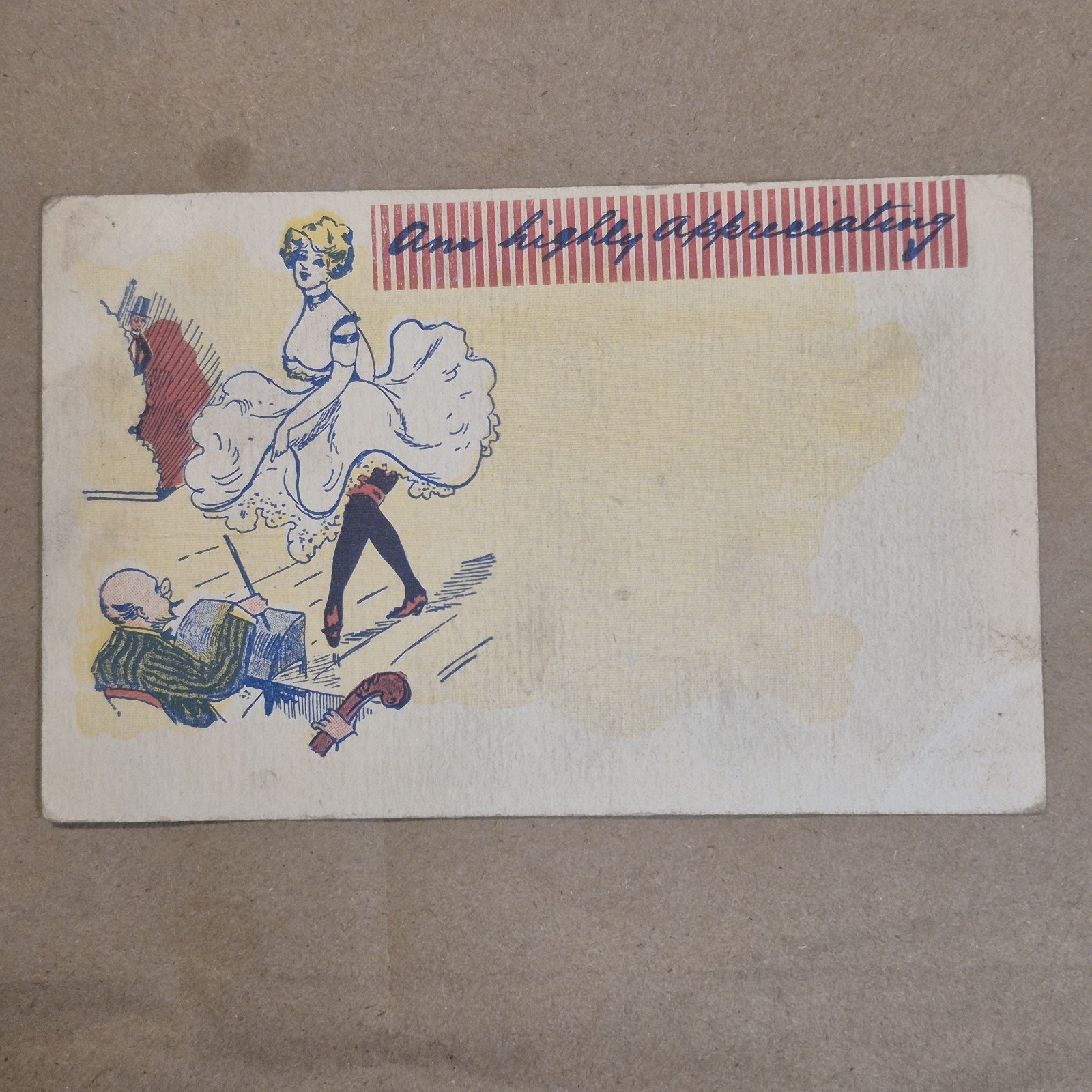 Antique 1908 Comic Postcard Am I Slightly Affecting? Salt Lake City UT