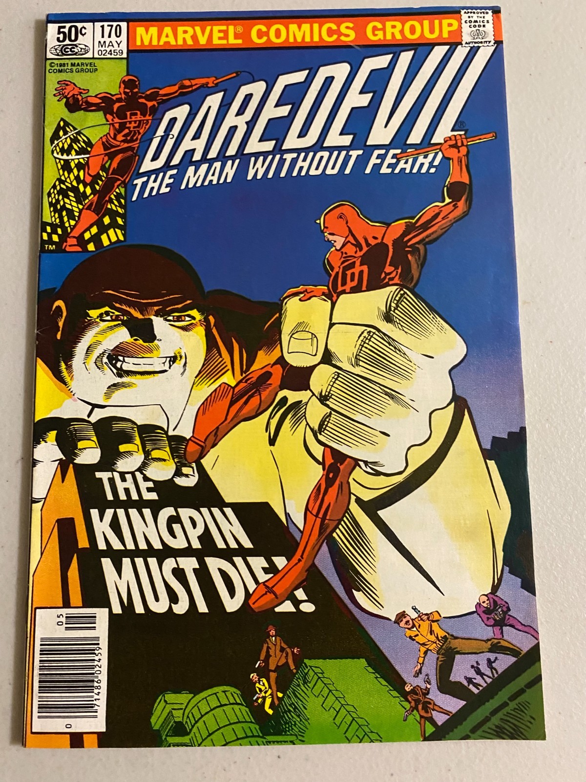 Daredevil #170 newsstand 6.0 (1981) Daredevil #170 newsstand 6.0 (1981)