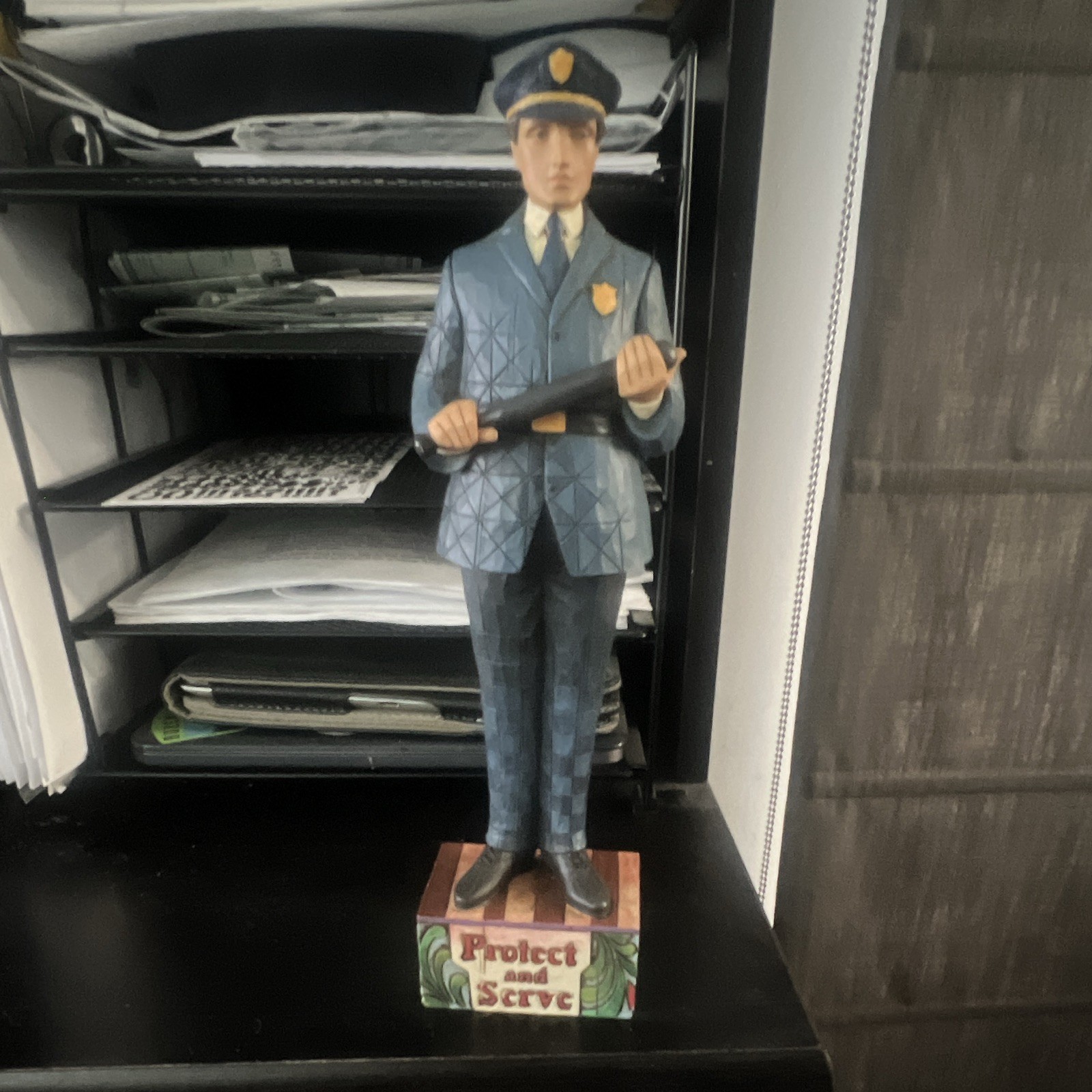 Jim Shore Protect And Serve Figures