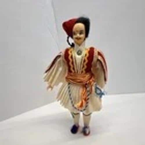 Vintage Greek Soldier Doll Vintage Greek Soldier Doll