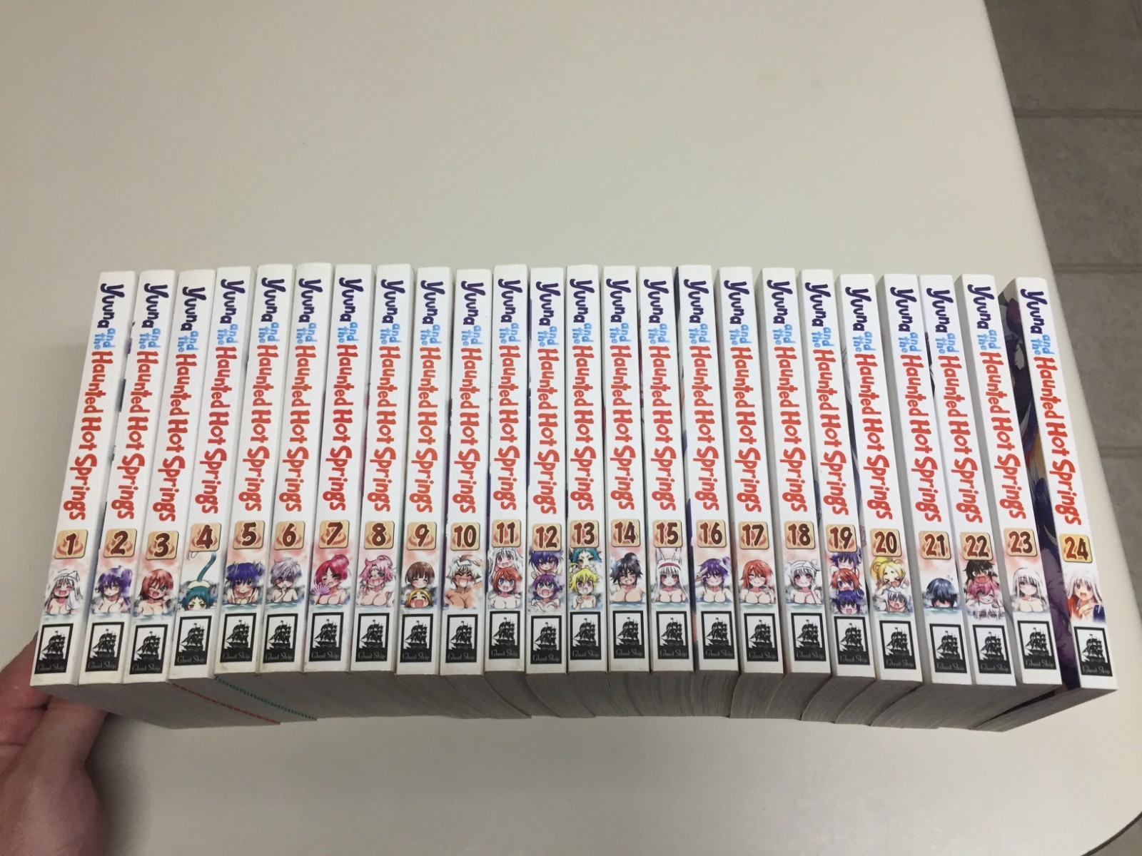 Yuuna and the Haunted Hot Springs Manga English Volume 1-24 Complete Set Series