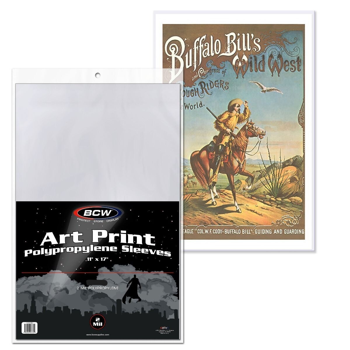 NEW (15 CT) BCW Art Print 11 x 17 Sleeve