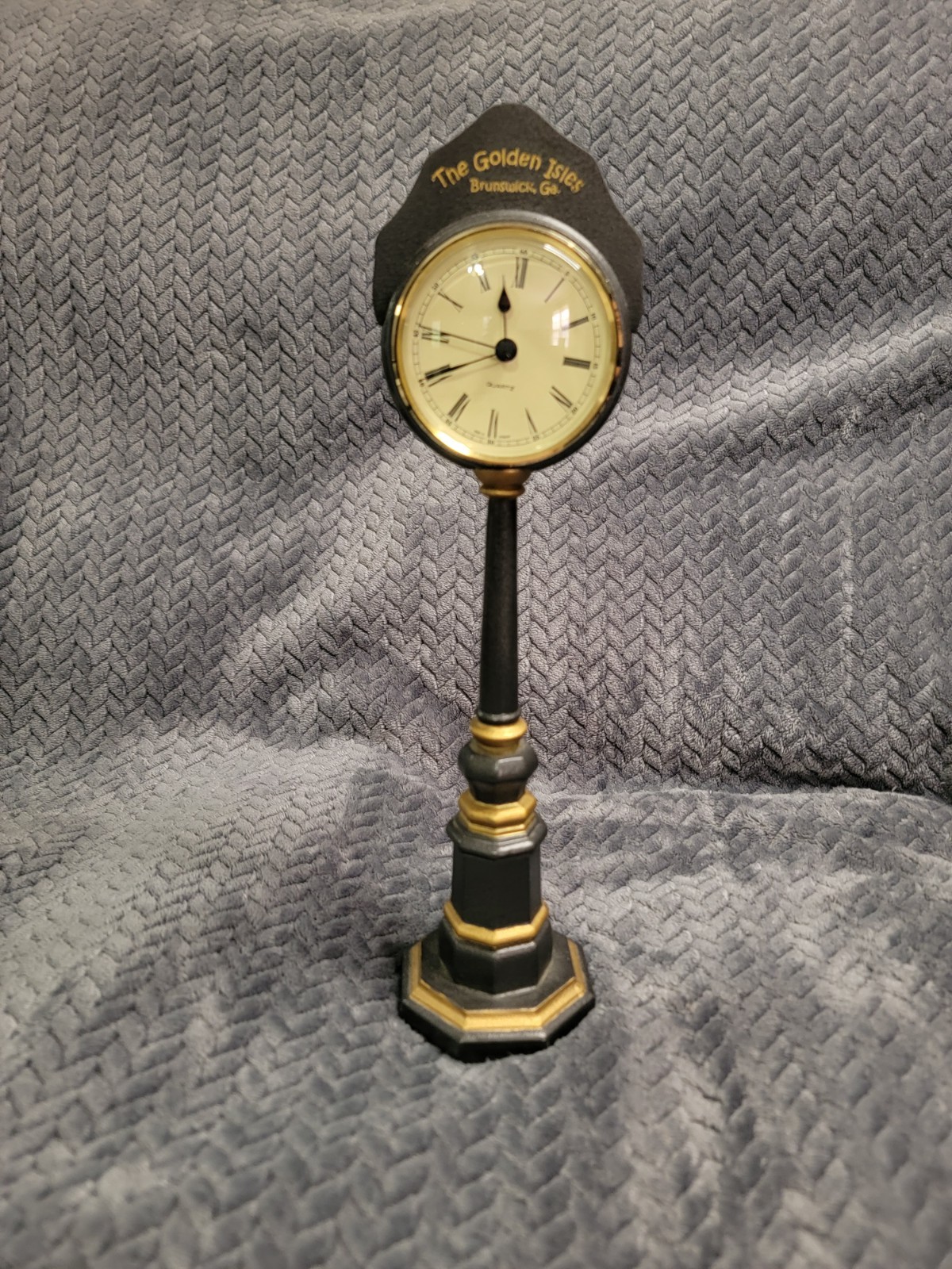 Vintage Golden Isles Brunswick Georgia Souvenir Street Lamp Post Clock R+S Clock Vintage Golden Isles Brunswick Georgia Souvenir Street Lamp Post Clock R+S Clock