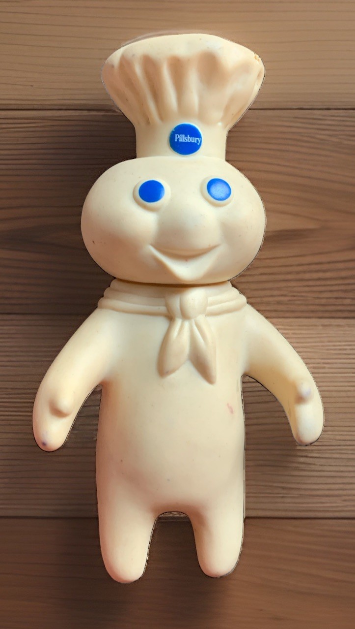 VINTAGE 1971 Collectible 7.5” PILLSBURY DOUGHBOY Made in the  USA