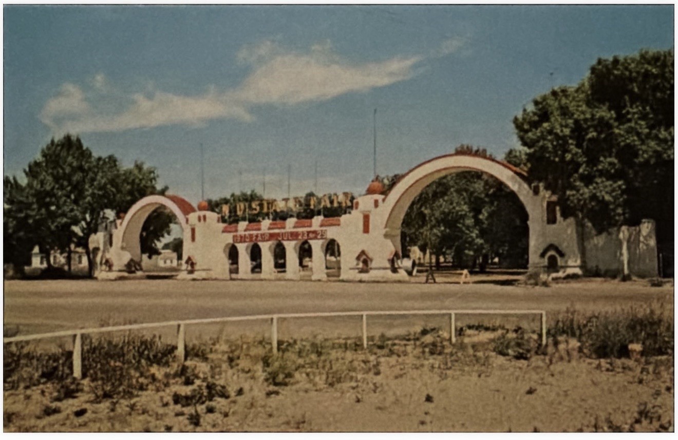 Minot State Fairgrounds North Dakota Vintage Postcard