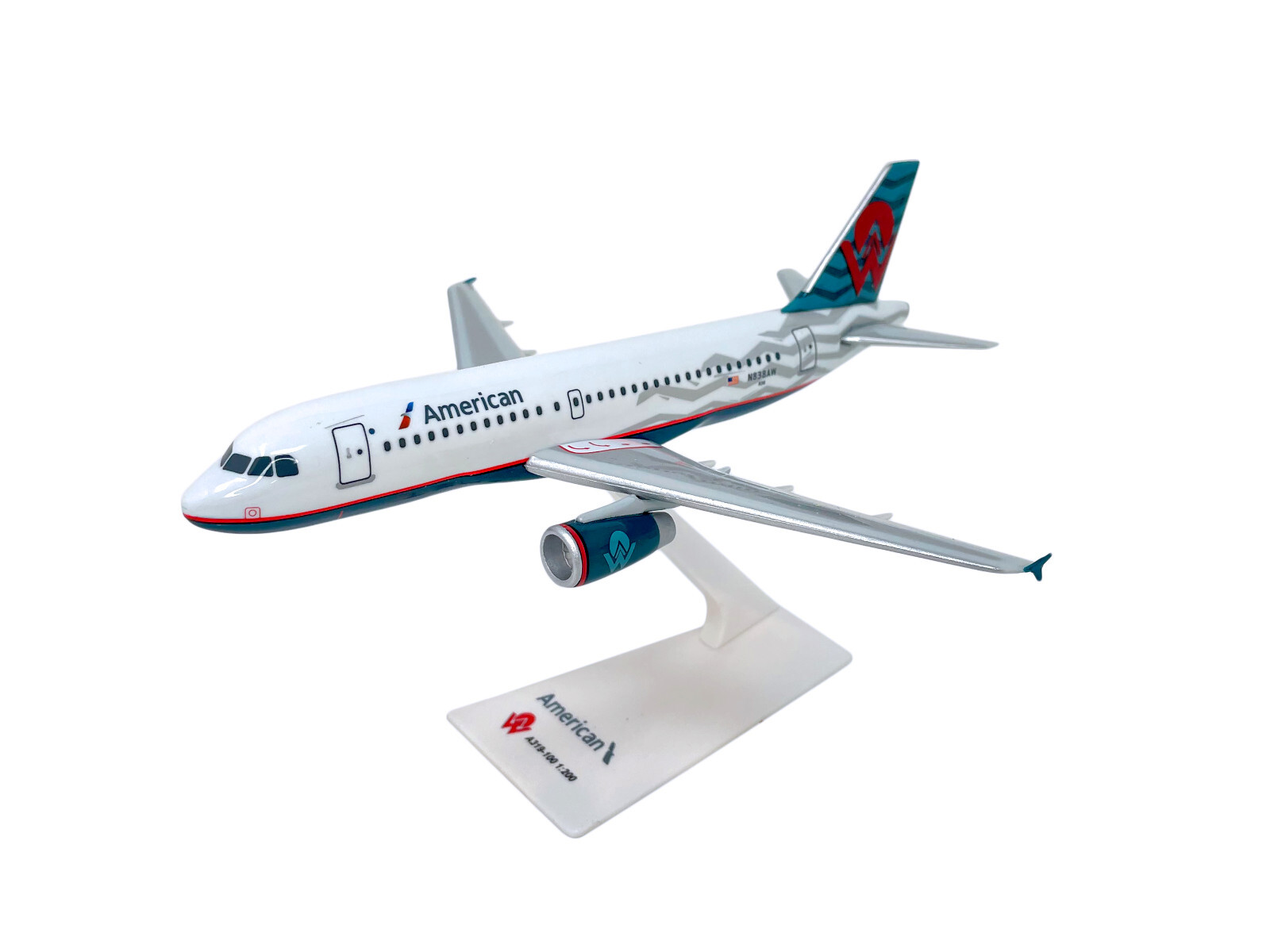 Flight Miniatures American/America West A319-100 1:200 Scale Model Airplane Flight Miniatures American/America West A319-100 1:200 Scale Model Airplane