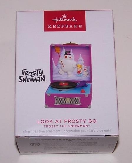 2023 Hallmark Ornament - Frosty the Snowman - Look at Frosty Go - Light & Sound