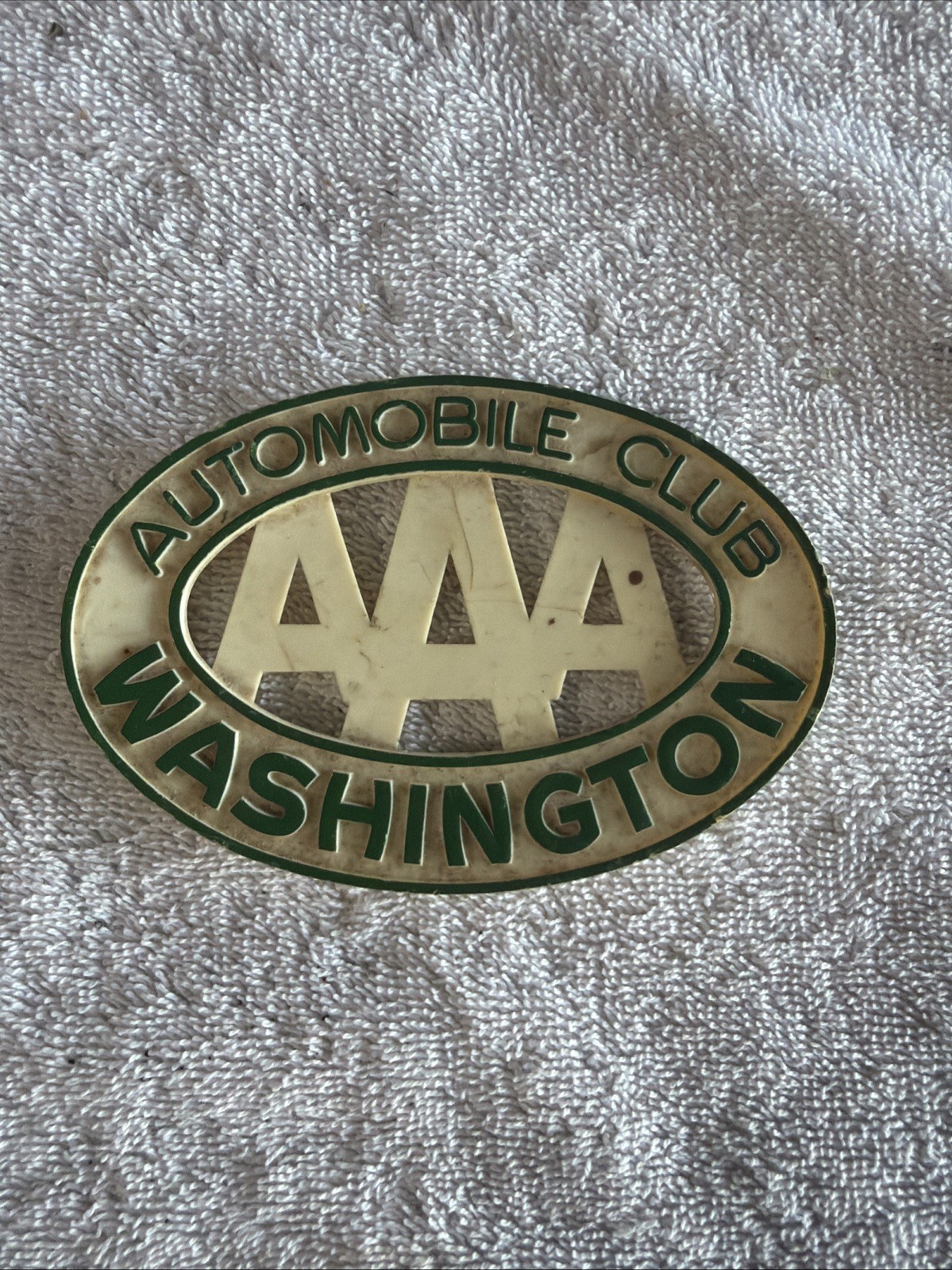 AAA Automobile Club Emblem. Washington State