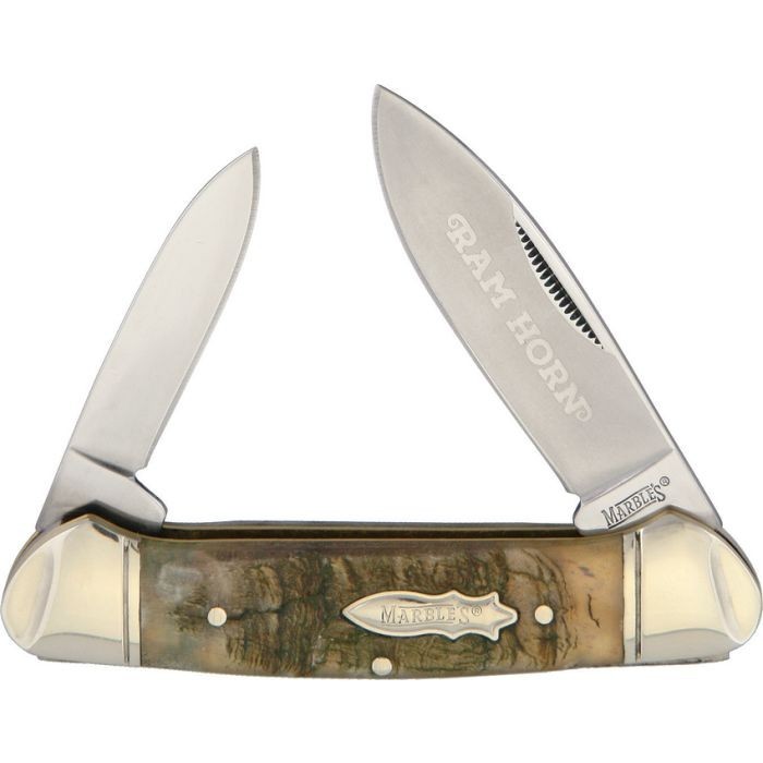 Marbles Rams Horn Canoe Folding Knife Marbles Rams Horn Canoe Folding Knife