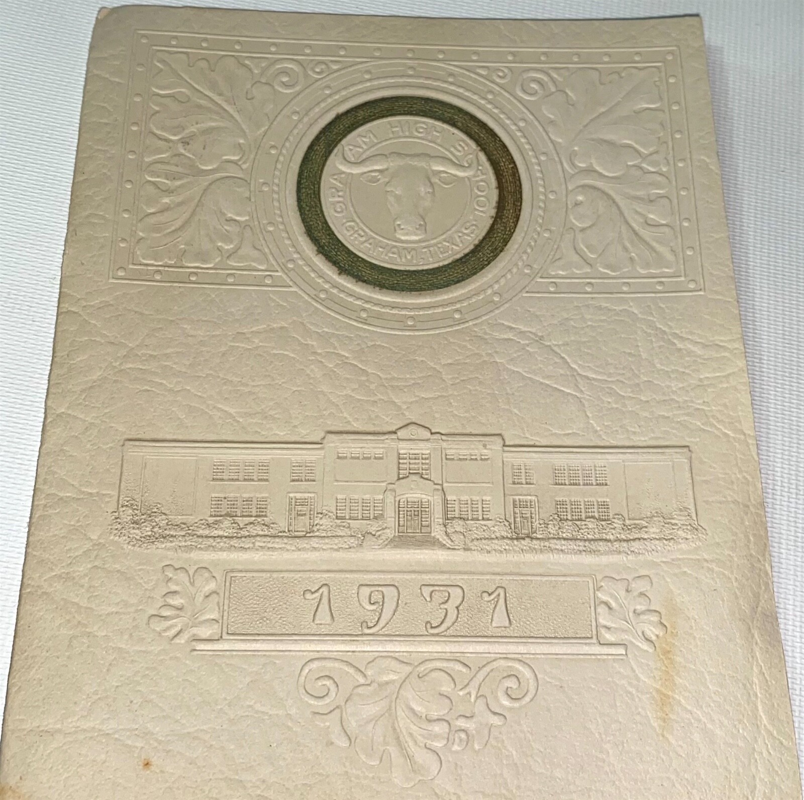Rare Antique Vintage Western American Graduation Invitation Graham Texas C.1931